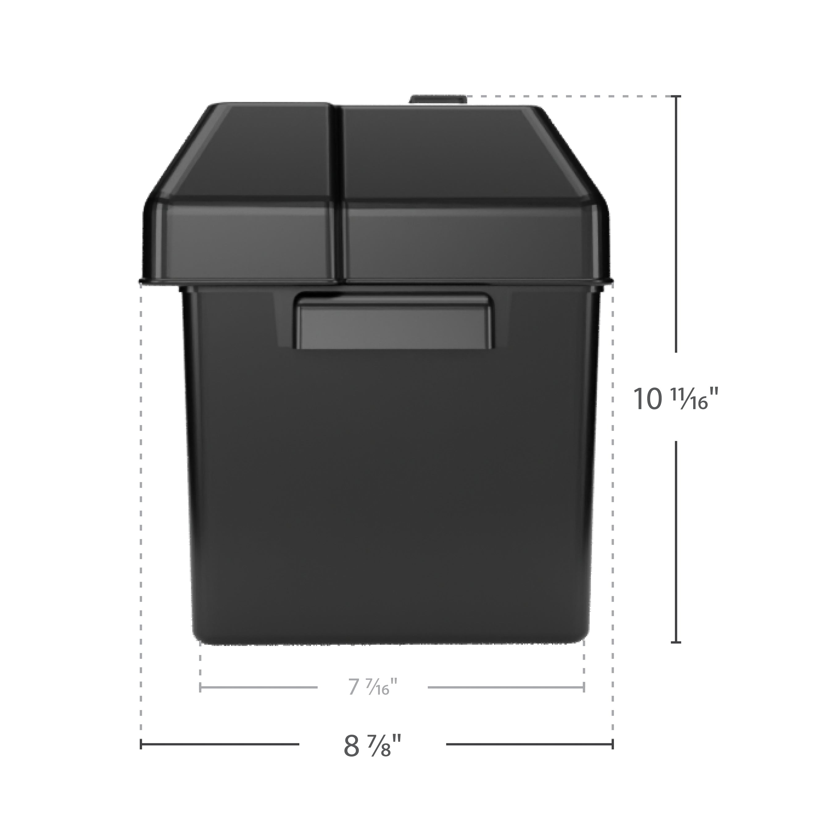 Camco Heavy Duty Group 24 Battery Box with Strap and Mounting Hardware, Black - VMInnovations