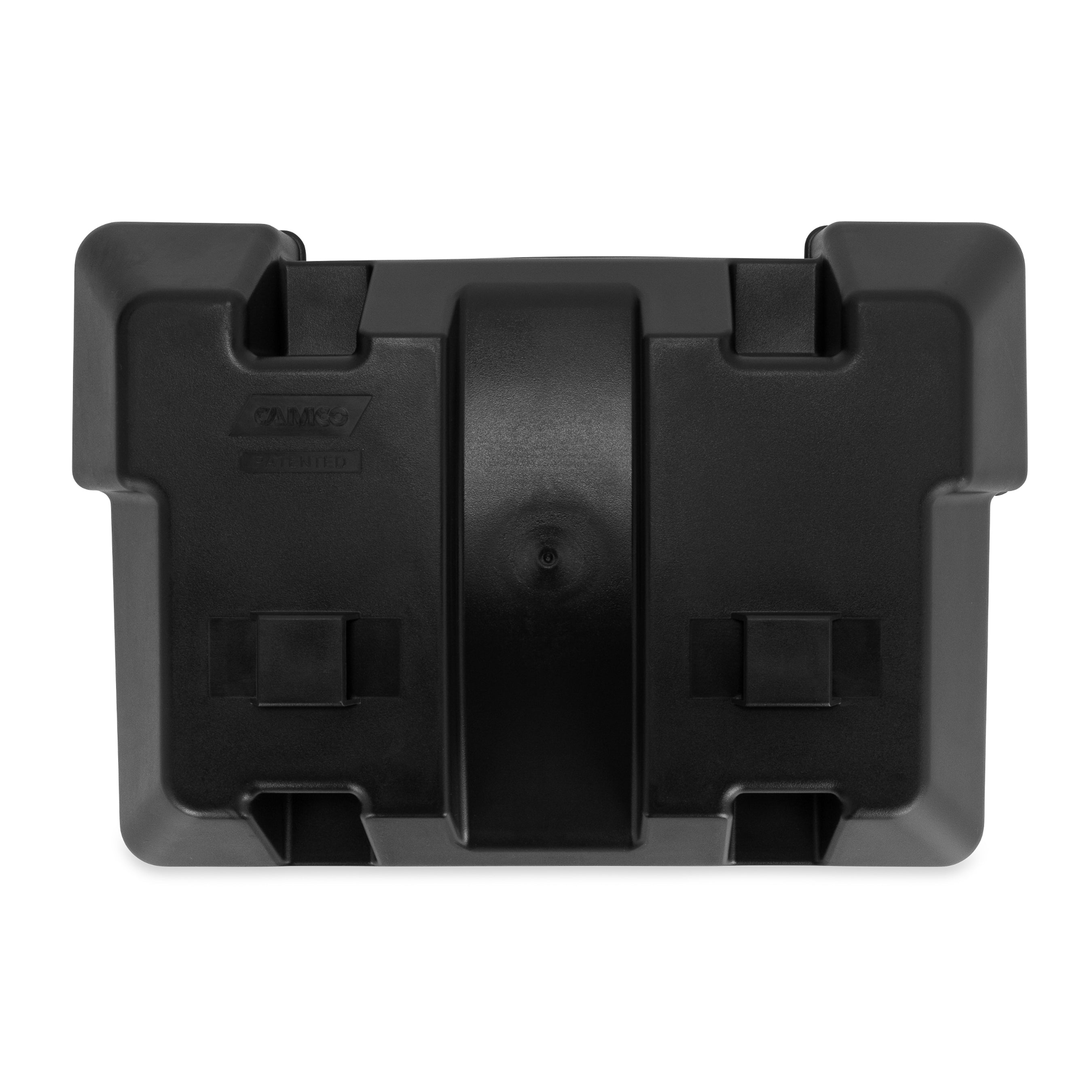 Camco Heavy Duty Group 24 Battery Box with Strap and Mounting Hardware, Black - VMInnovations
