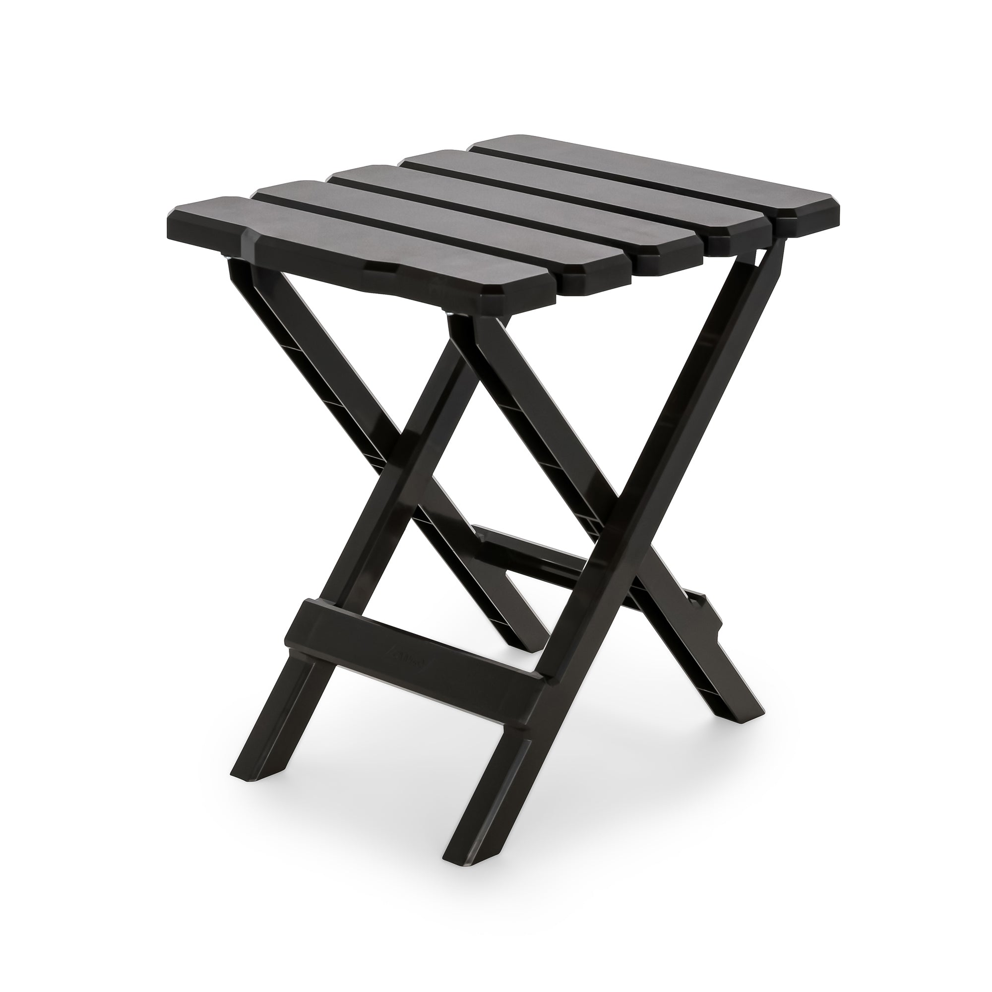 Camco Adirondack Style Folding Plastic Large Table, Indoor or Outdoor Use, Mocha - VMInnovations