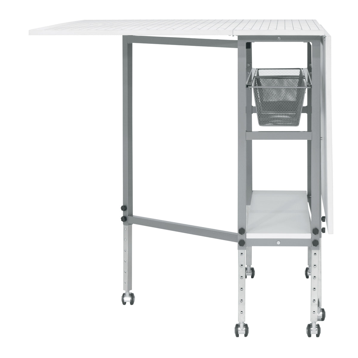 Sew Ready Foldable Hobby and Cutting Grid Table with Storage for Arts and Crafts - VMInnovations