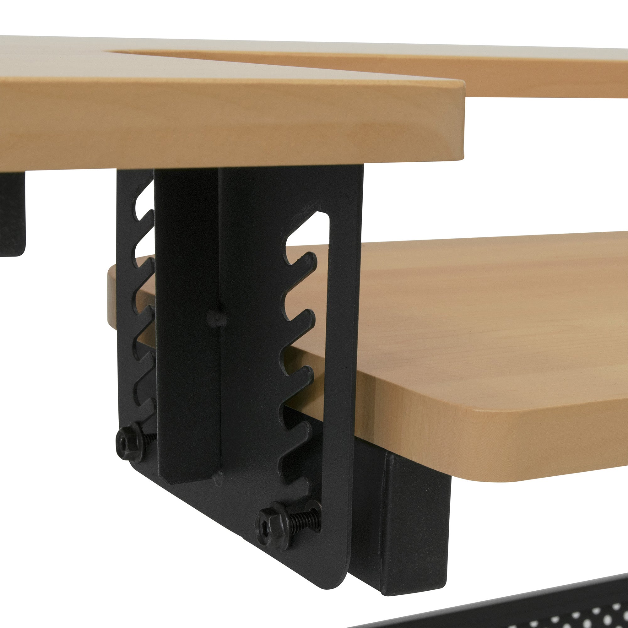 Sew Ready Eclipse Hobby Sewing Table with Storage Drawer and Shelves, Maple