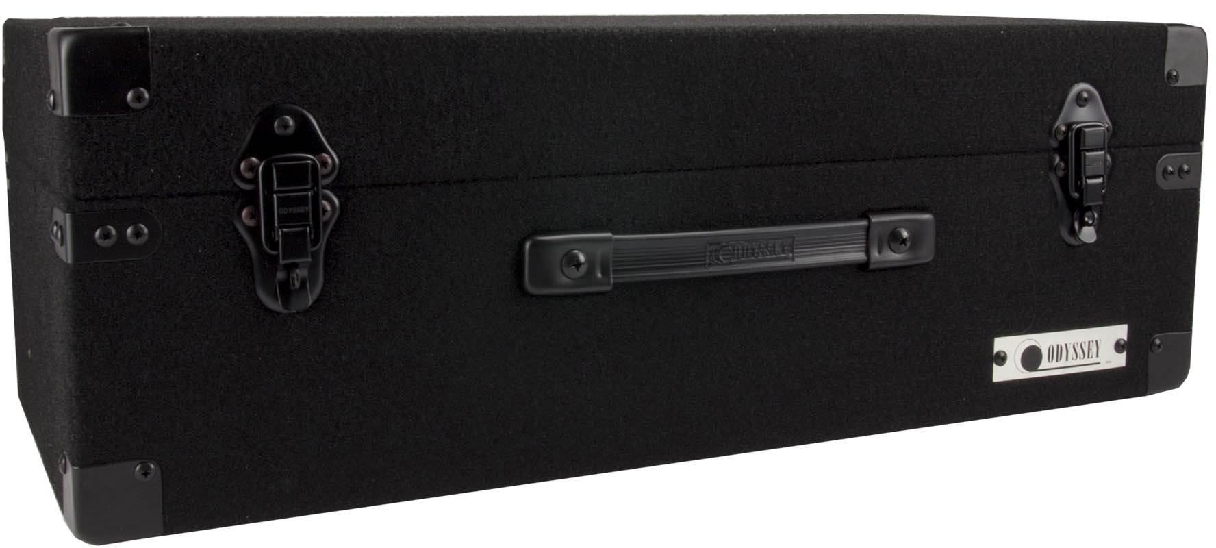 Odyssey CLP200P Carpeted Pro DJ Vinyl Record Case + C45200 45 RPM Record Case - VMInnovations