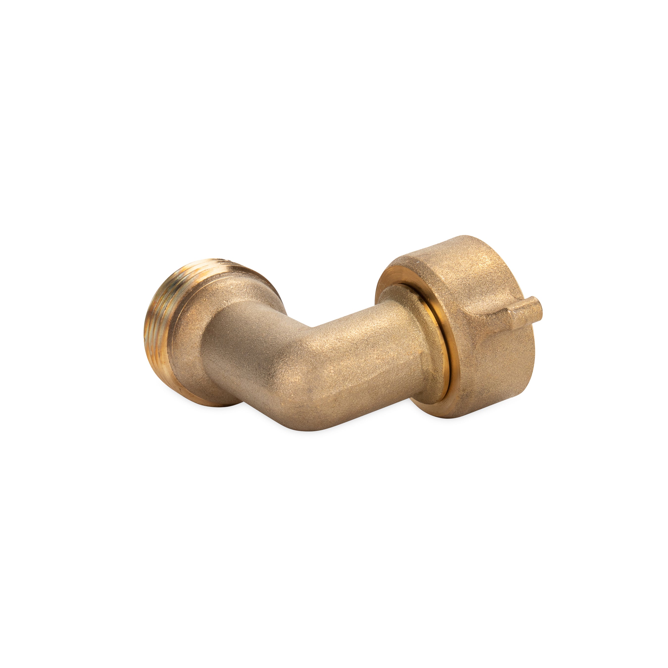 Camco 2 Pack 90-Degree Hose Elbow for RV Water Hoses, Solid Brass Construction