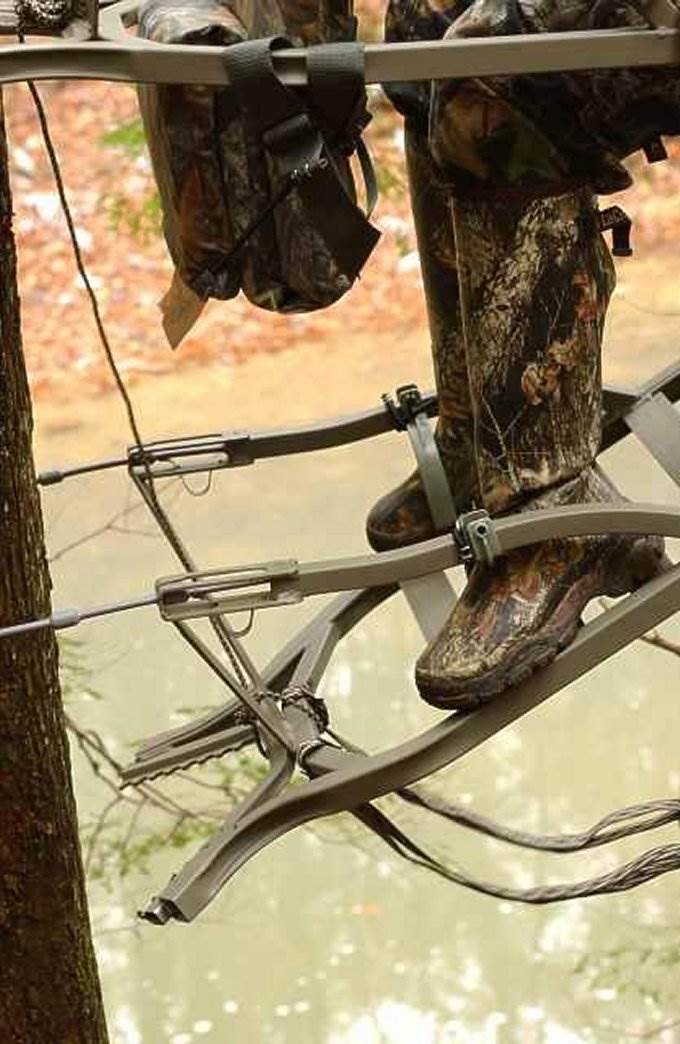 2 Summit 65" Replacement Cables + Rapid Climb Treestand Stirrups - Deer Hunting