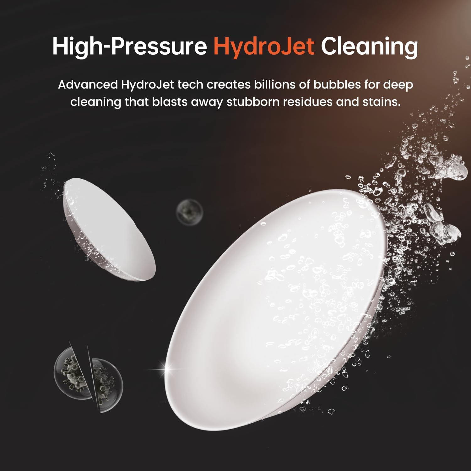 Fotile 2-in-1 Top Load Dishwasher Produce Cleaner with Compact Design & HydroJet - VMInnovations