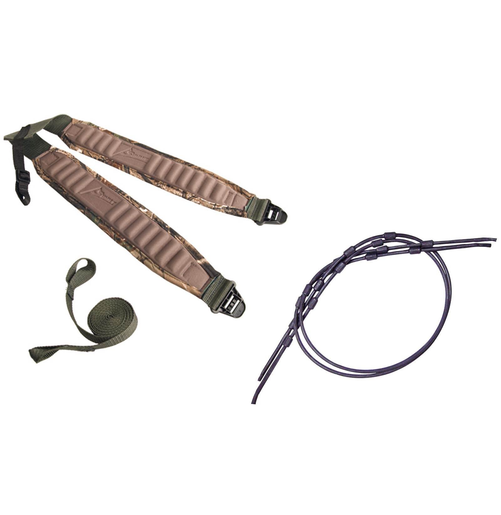 Summit Treestand 65" Replacement Cables + Deluxe Backpack Straps - Deer Hunting