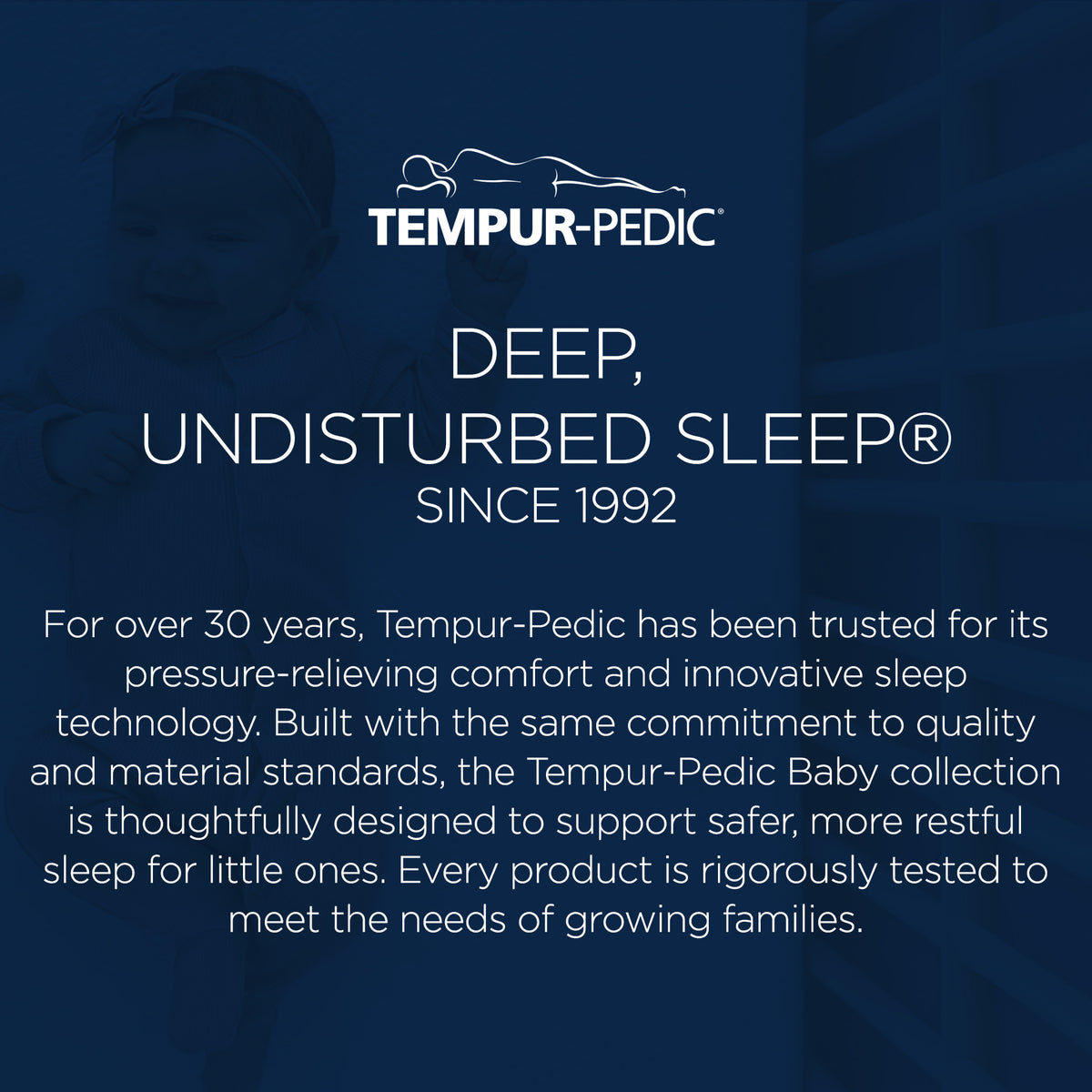 Tempur-Pedic Tempur-Dream 2-Stage Waterproof Baby Crib Mattress, (Open Box) - VMInnovations
