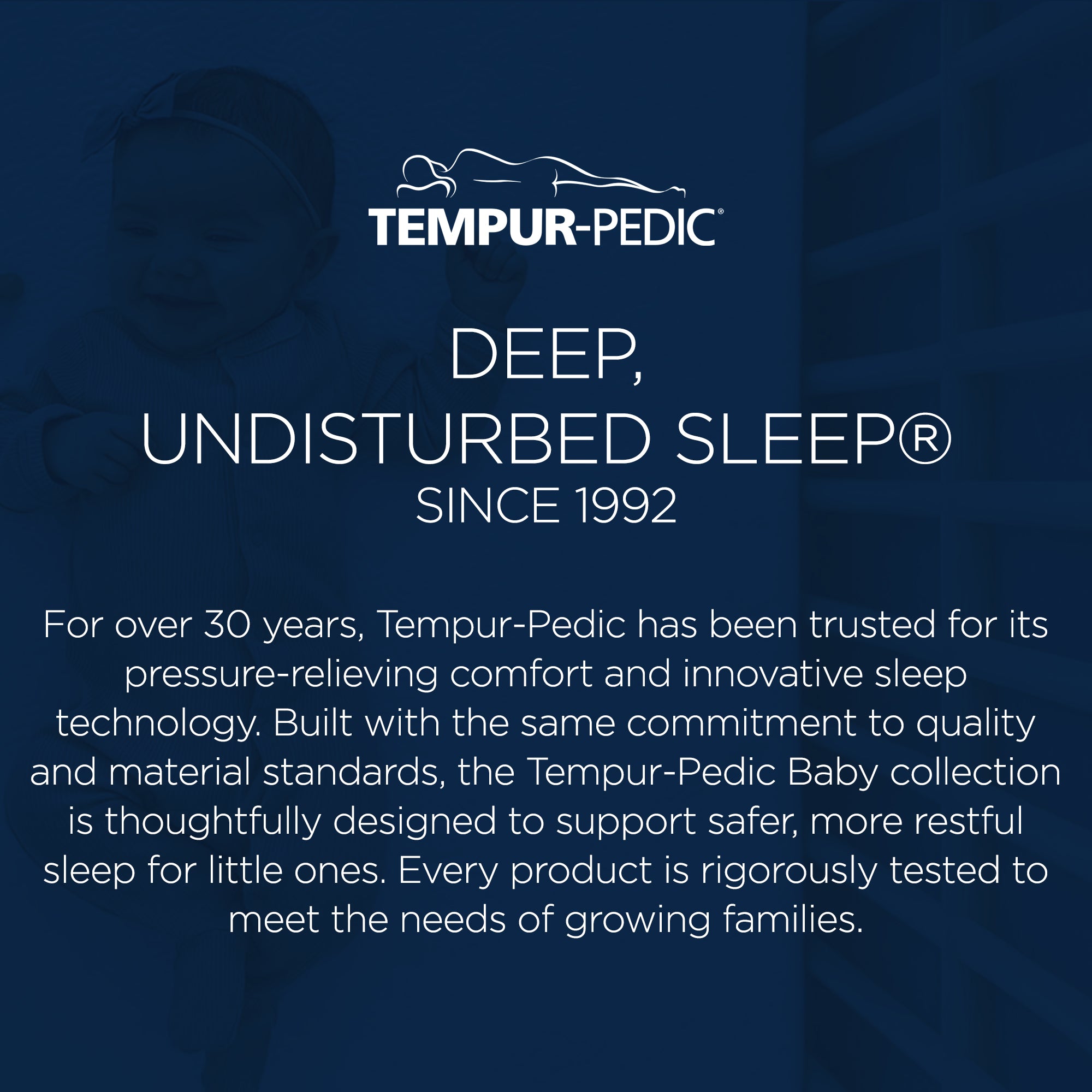 Tempur-Pedic Tempur-Dream 2-Stage Waterproof Baby Crib Mattress, (Open Box)