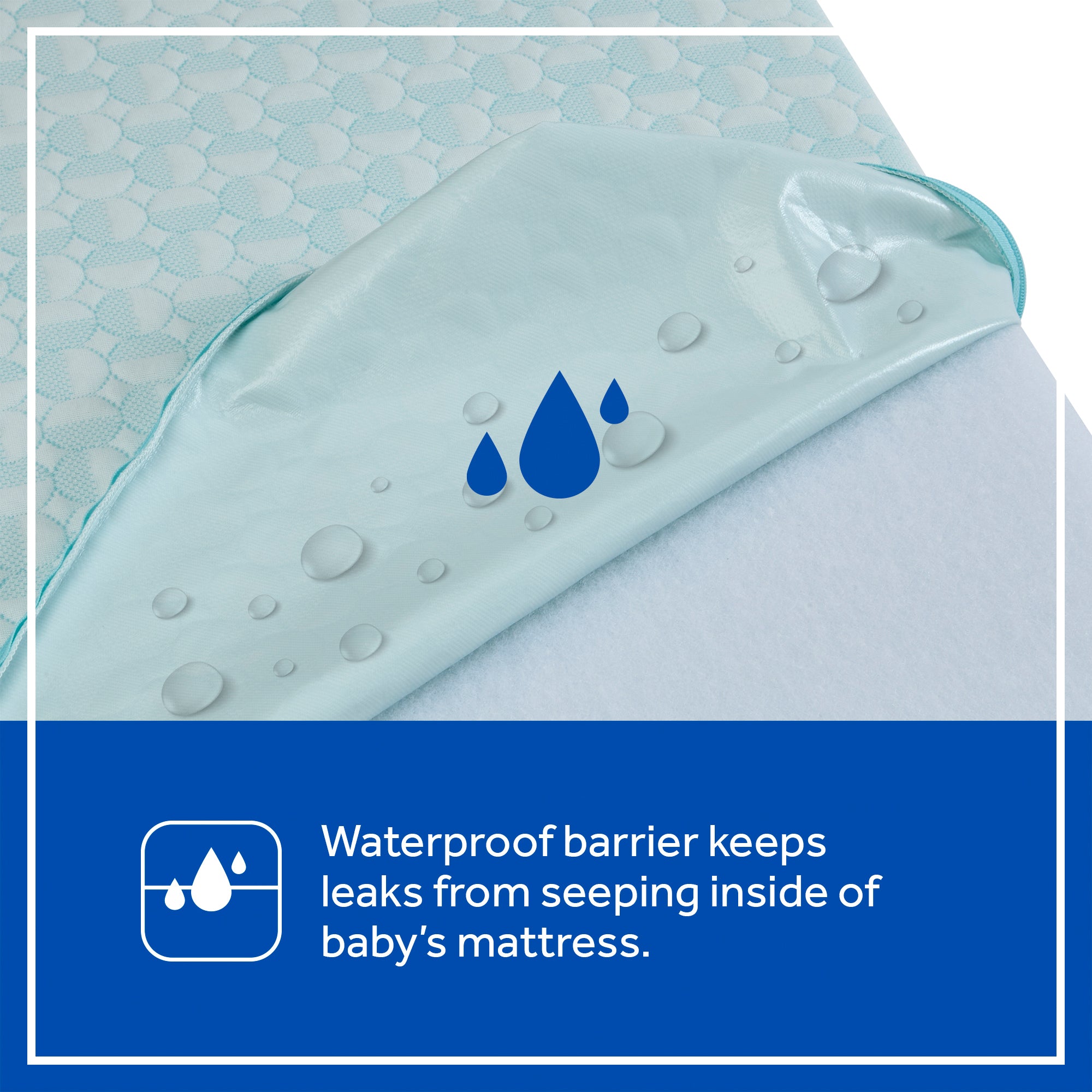 Sealy Baby 2 Stage Infant Crib Mattress Plus Toddler Bed Fit, Firm Rest, Airie