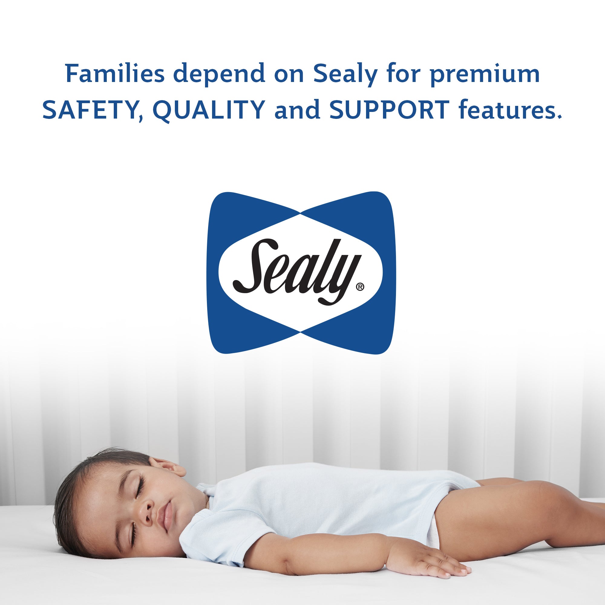 Sealy Baby 2 Stage Infant Crib Mattress Plus Toddler Bed Fit, Posturepedic Grow