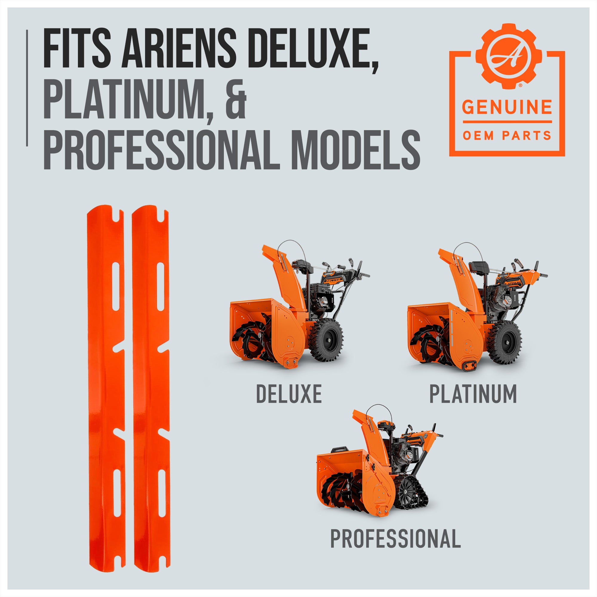 Ariens Set of 2 Drift Cutter Kit, Snow Blower Attachment Replacement Parts - VMInnovations