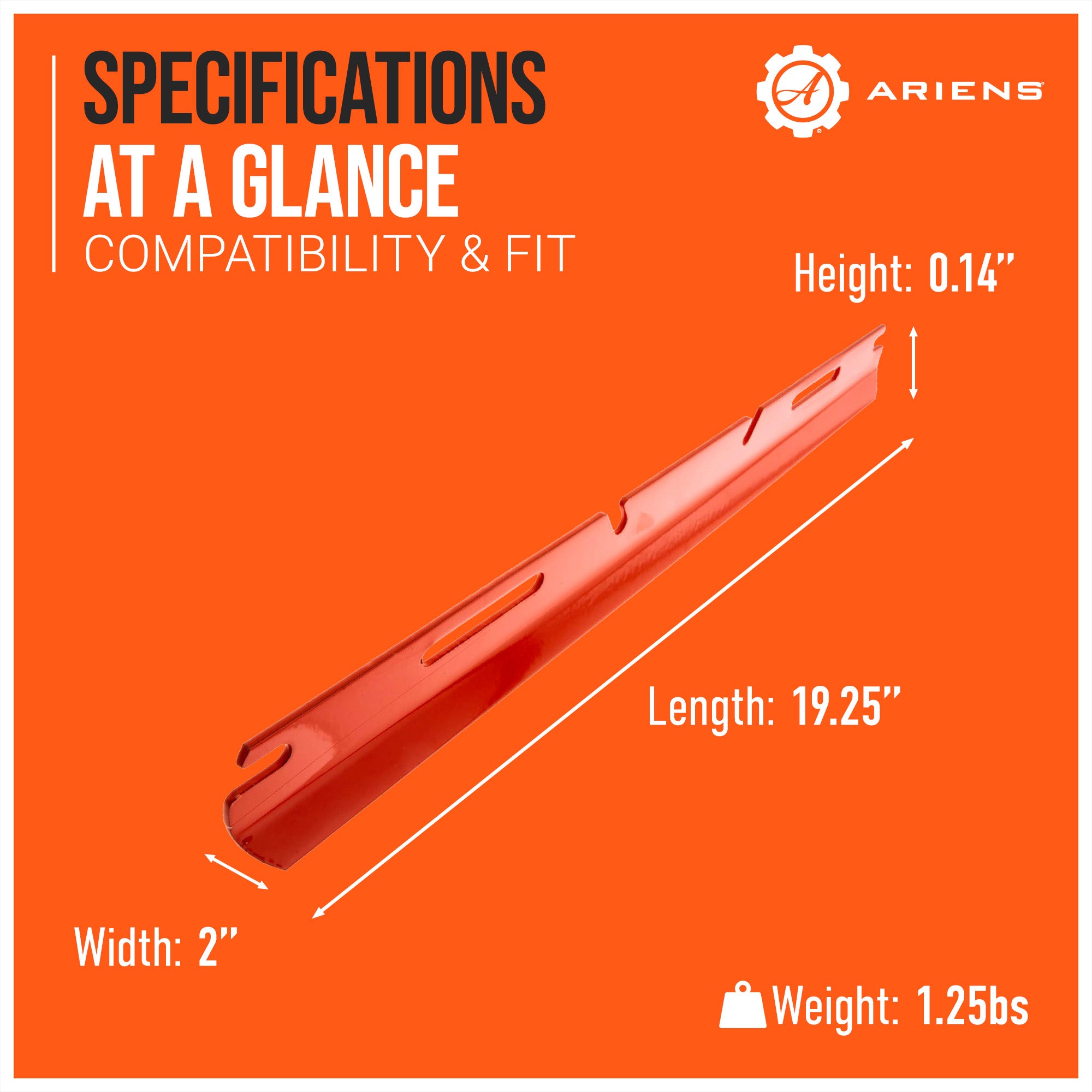 Ariens Set of 2 Drift Cutter Kit, Snow Blower Attachment Replacement Parts - VMInnovations