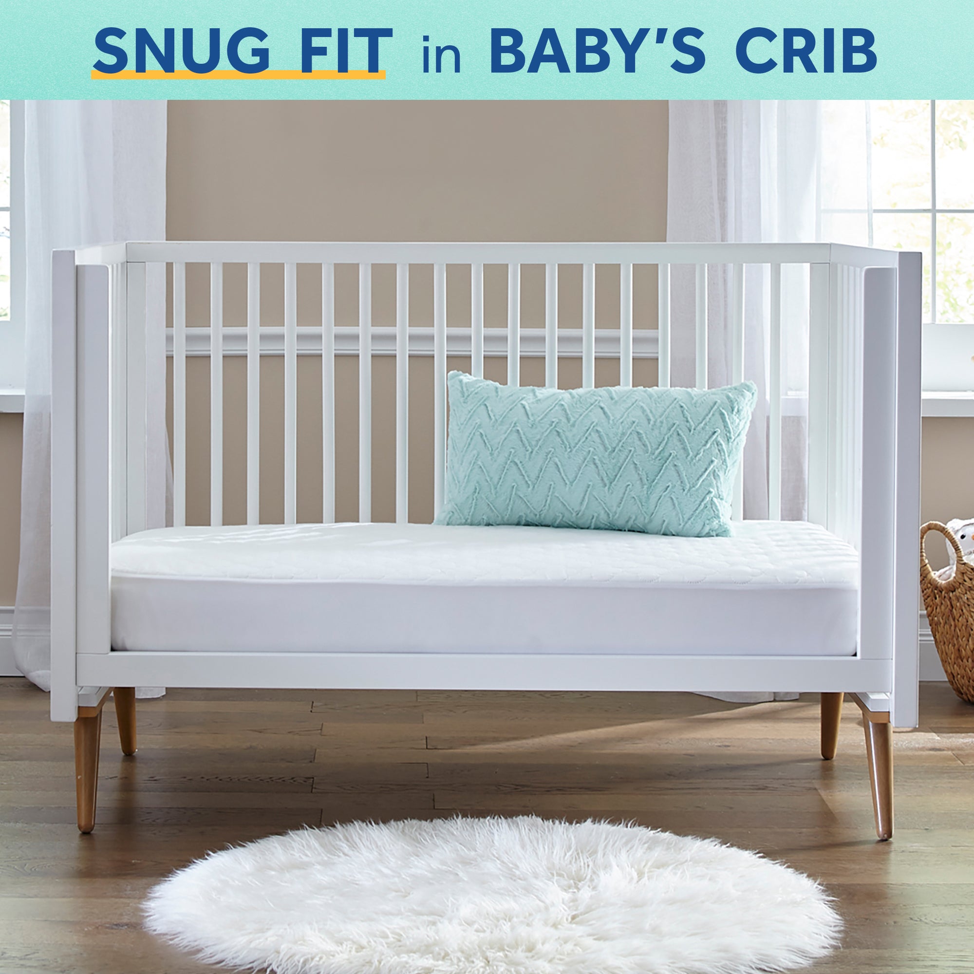 Sealy Baby 2 Stage Infant Crib Mattress Plus Toddler Bed Fit, (Open Box) - VMInnovations