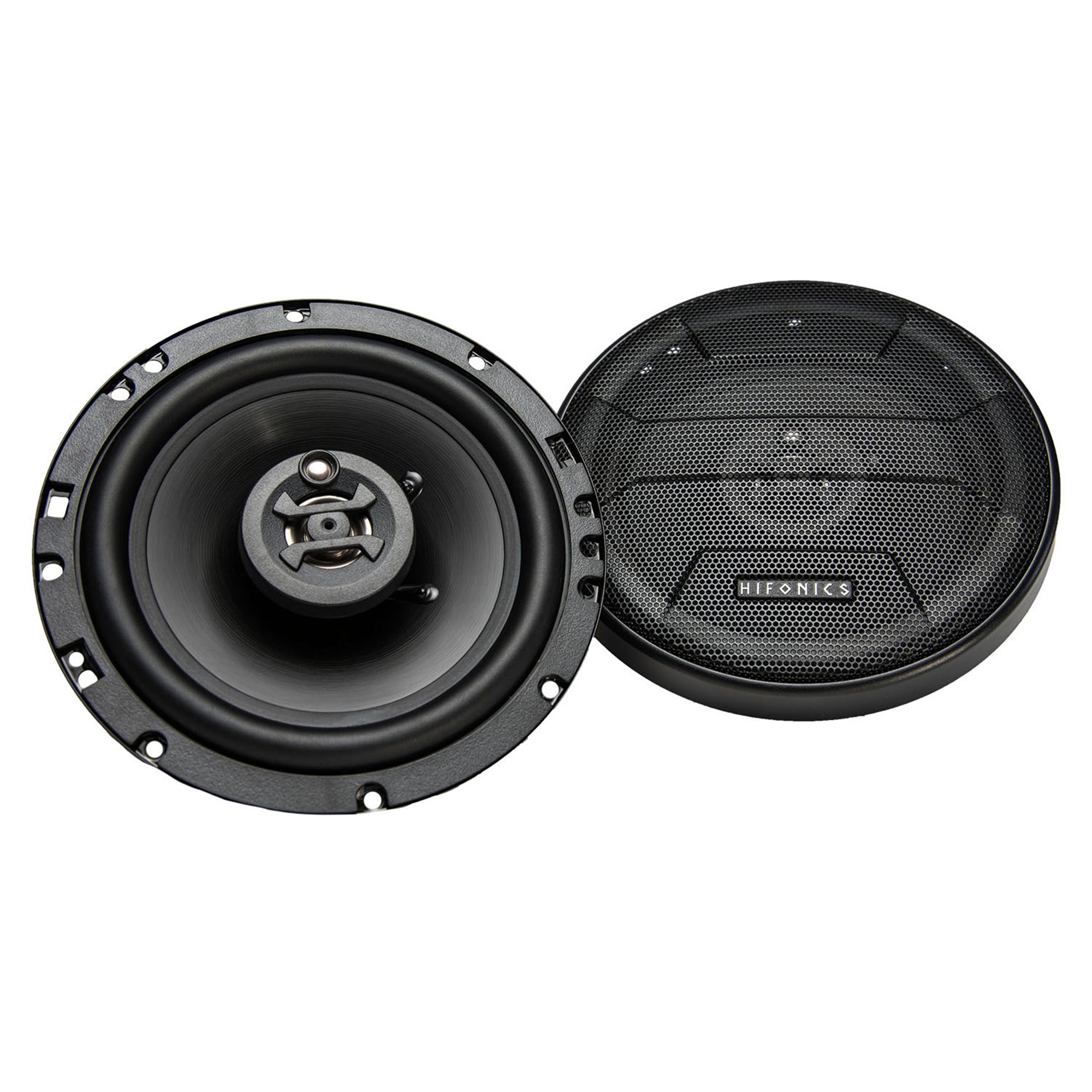 Hifonics Zeus ZS653 6.5 Inch 3 Way 300 Watt Car Audio Coaxial Speakers, 2 Pairs