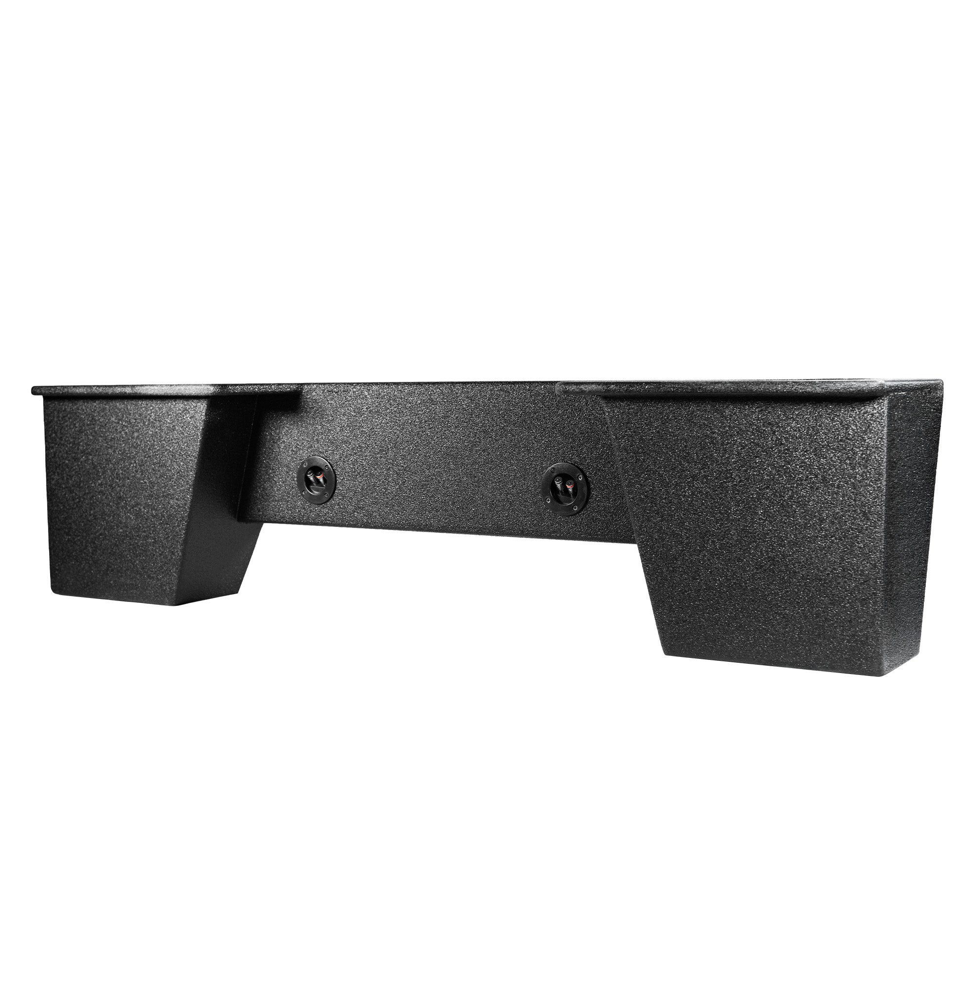 QPower Dual 8" Speaker Box for GMC/Chevy Double Cab 2007-2018 Sierra/Silverado - VMInnovations