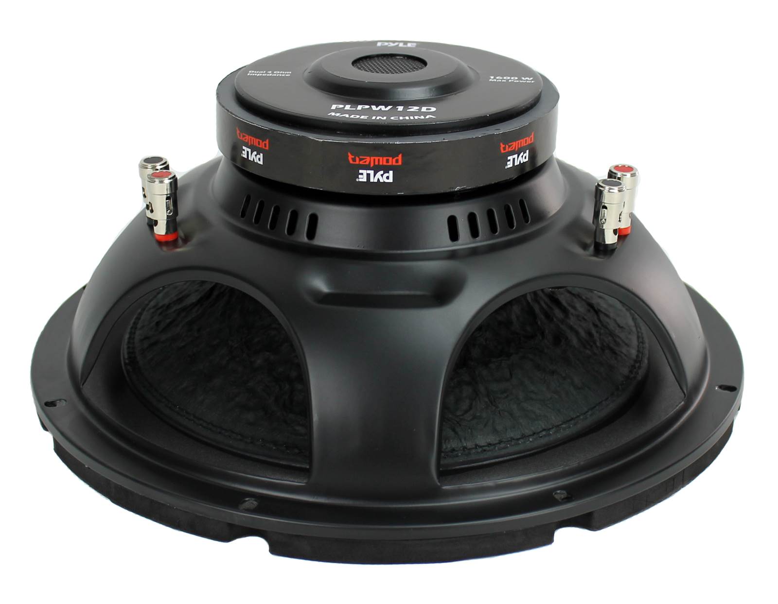 PYLE 12" 1600W 4Ohm DVC Car Stereo Audio Power Subwoofer Dual Coil (For Parts)