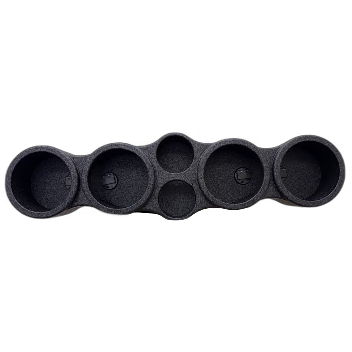 Q Power Sprayed Pod Quad 6.5" Speaker Box, 4-Hole Sealed Enclosure w/ 2 Tweeters (Open Box)