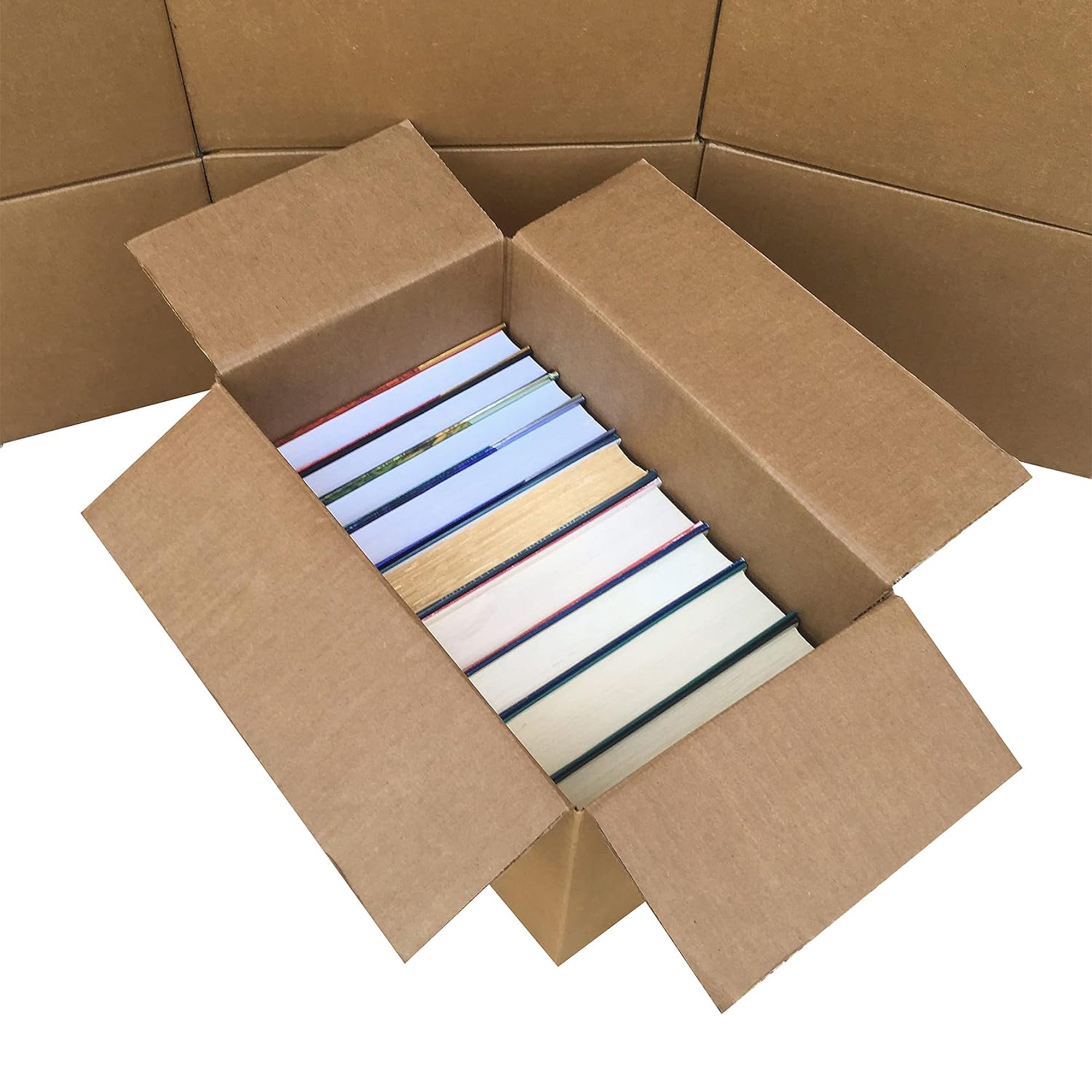 UBMOVE Small Corrugated Cardboard Moving Boxes, 16" x 10" x 10", 25 Pack - VMInnovations