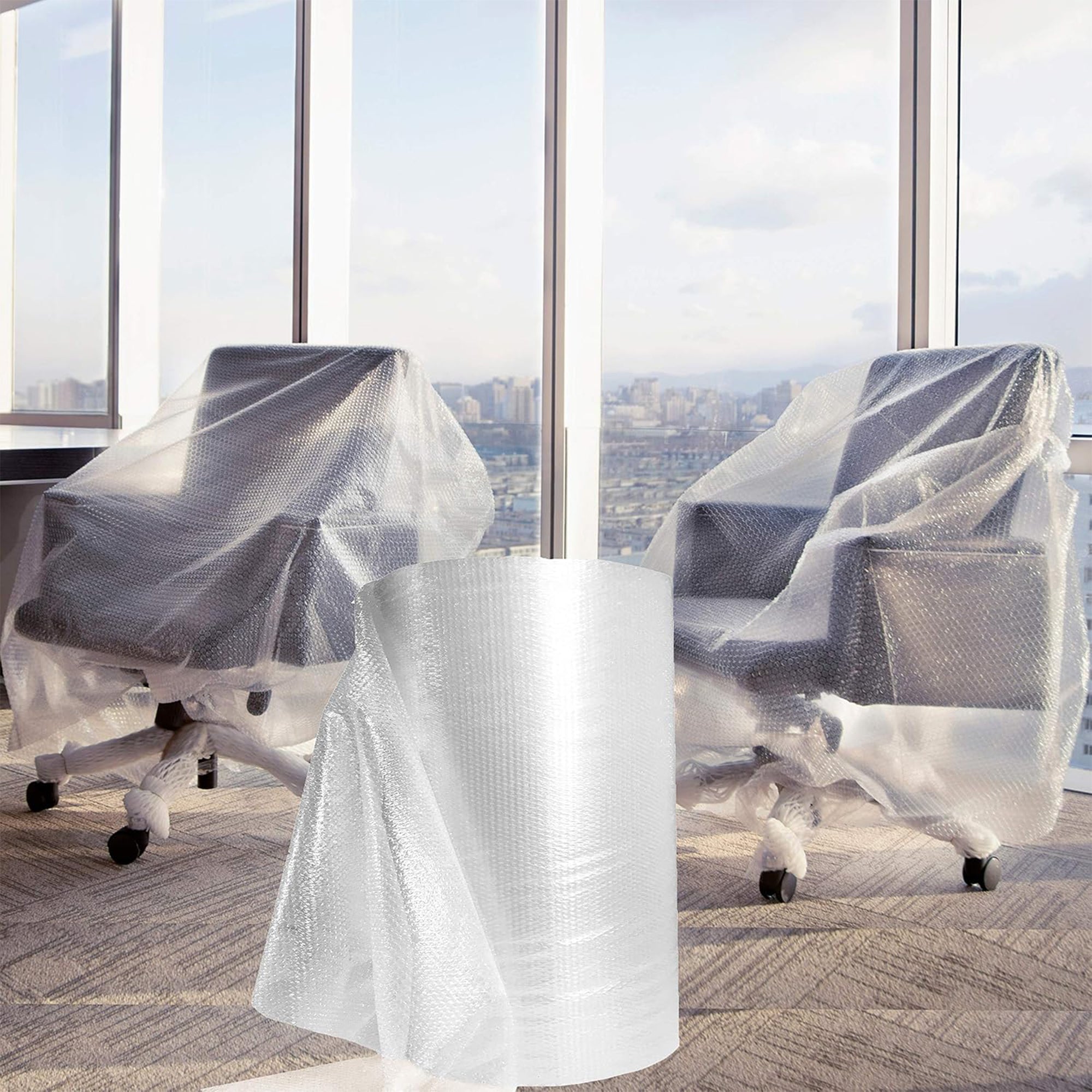 uBoxes 175 ft Small Bubble Wrap Roll for Packing, Moving, Wrapping & Shipping