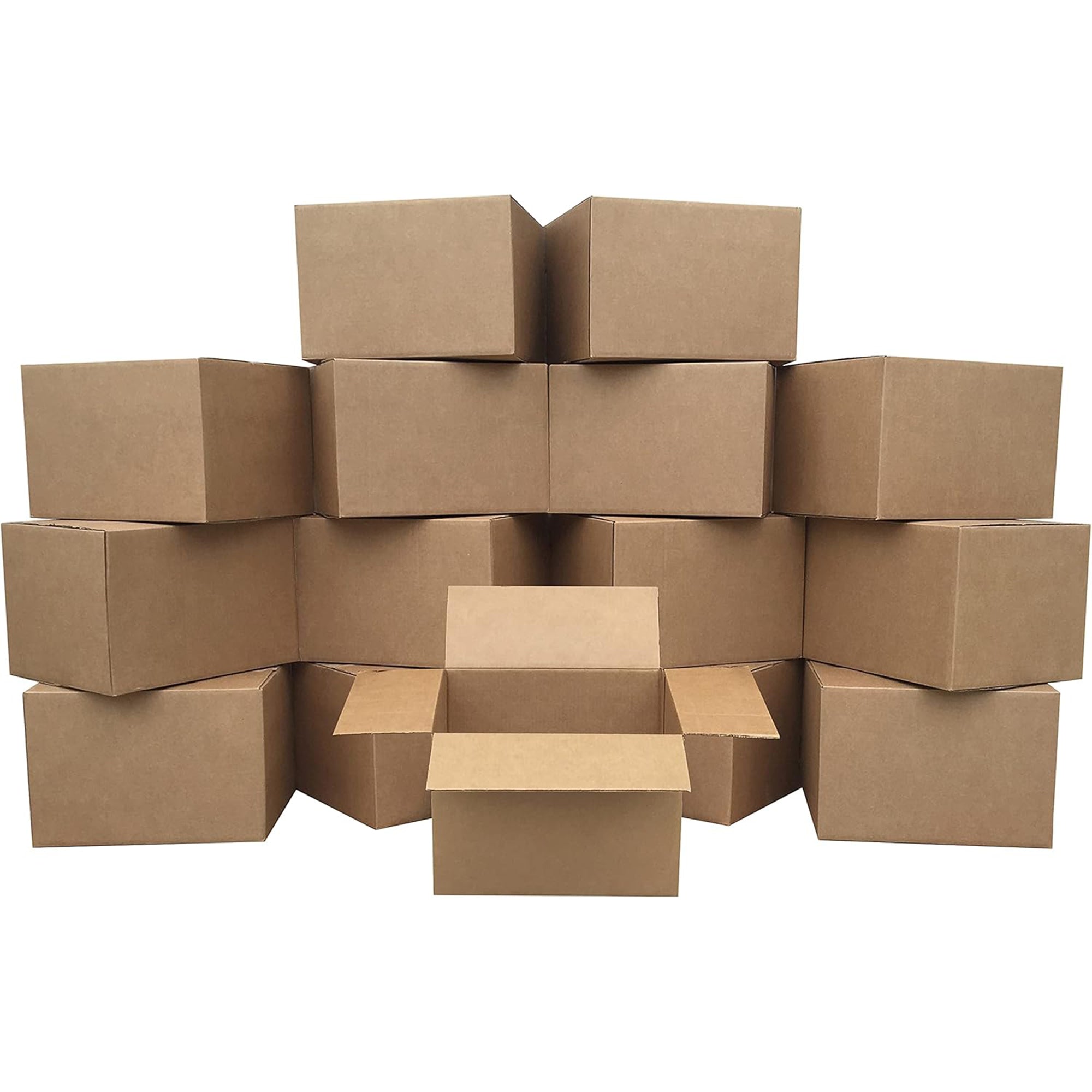 UBMOVE Medium Corrugated Cardboard Moving Boxes, 18" x 14" x 12", 15 Pack - VMInnovations