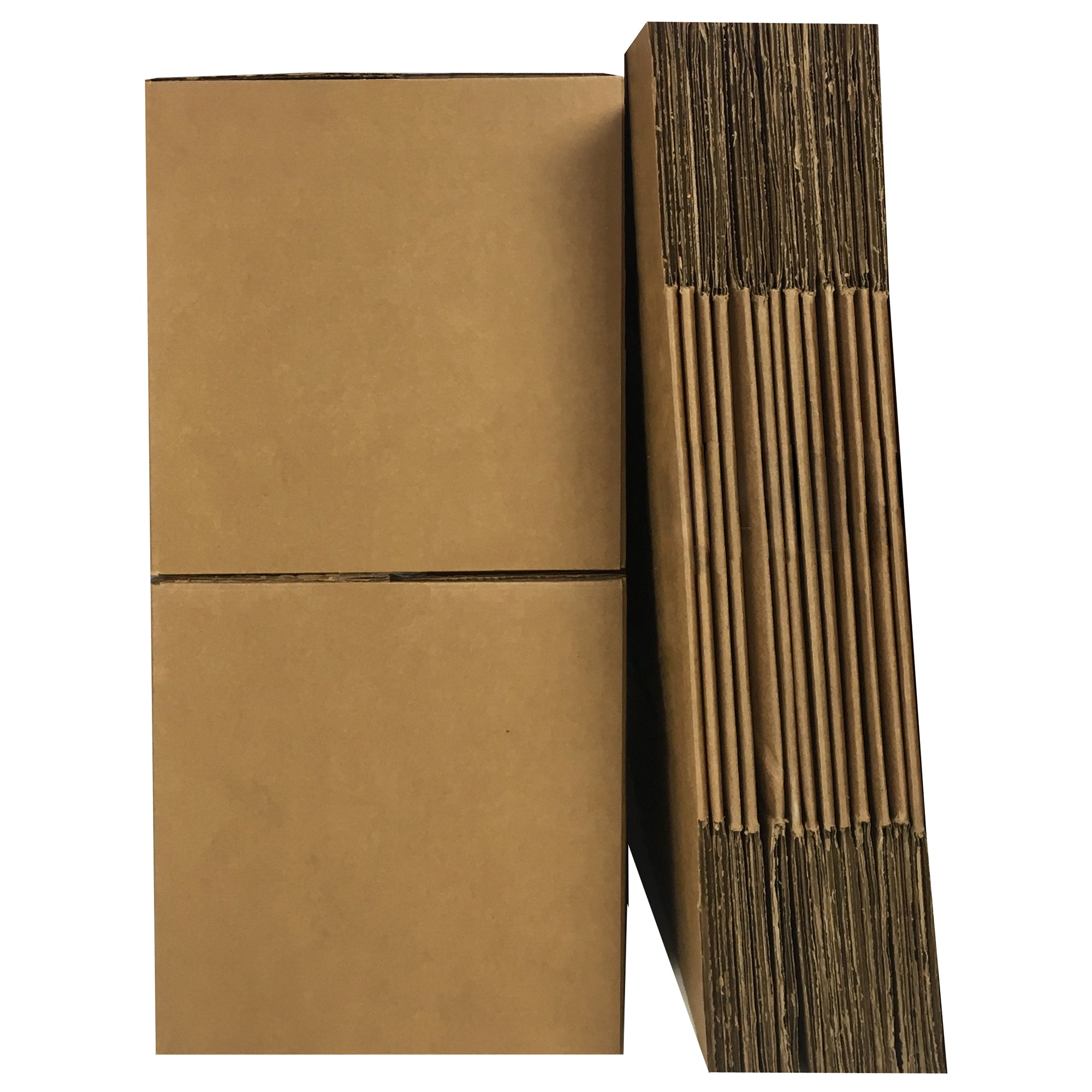 UBMOVE Small Corrugated Cardboard Moving Boxes, 16" x 10" x 10", 10 Pack