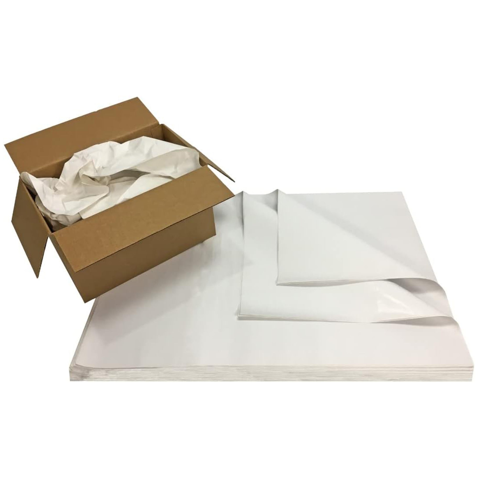 uBoxes Newsprint Packing Paper for Moving, Shipping, and Wrapping, 25 Lbs, White