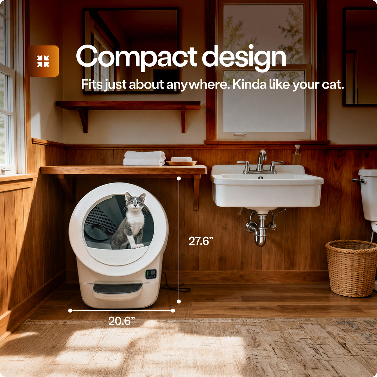 Whisker Litter-Robot EVO, White - VMInnovations