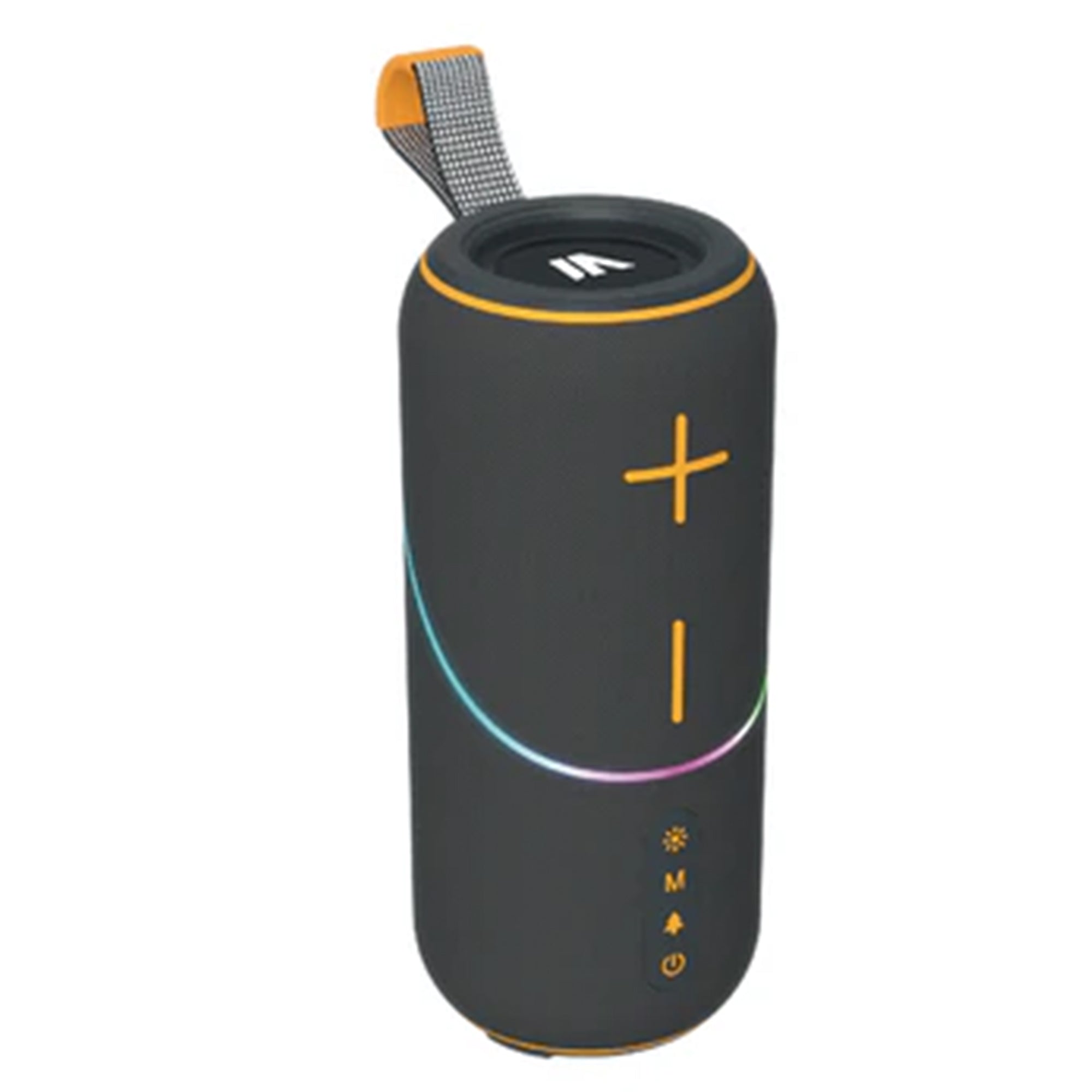 Max Power MPD672 Pulse Xtreme Portable Bluetooth Speaker with Heavy Bass, Black - VMInnovations