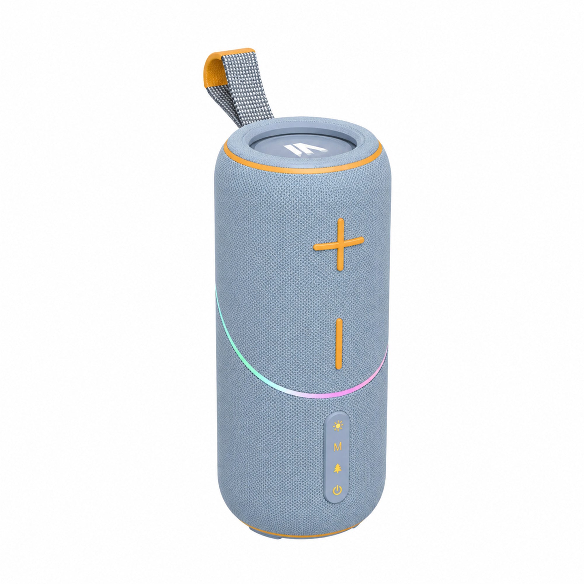 Max Power MPD672 Pulse Xtreme Portable Bluetooth Speaker with Heavy Bass, Blue - VMInnovations