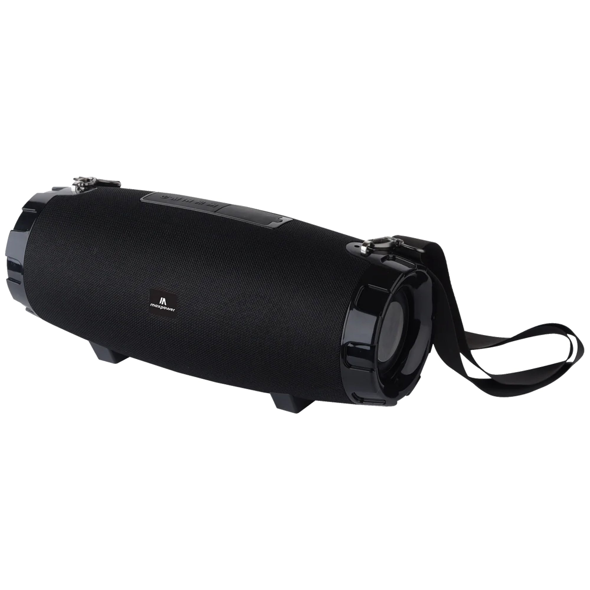 Max Power MPD526 Cyclone 2.0 Rechargeable Bluetooth Speaker, Carry Strap, Black - VMInnovations