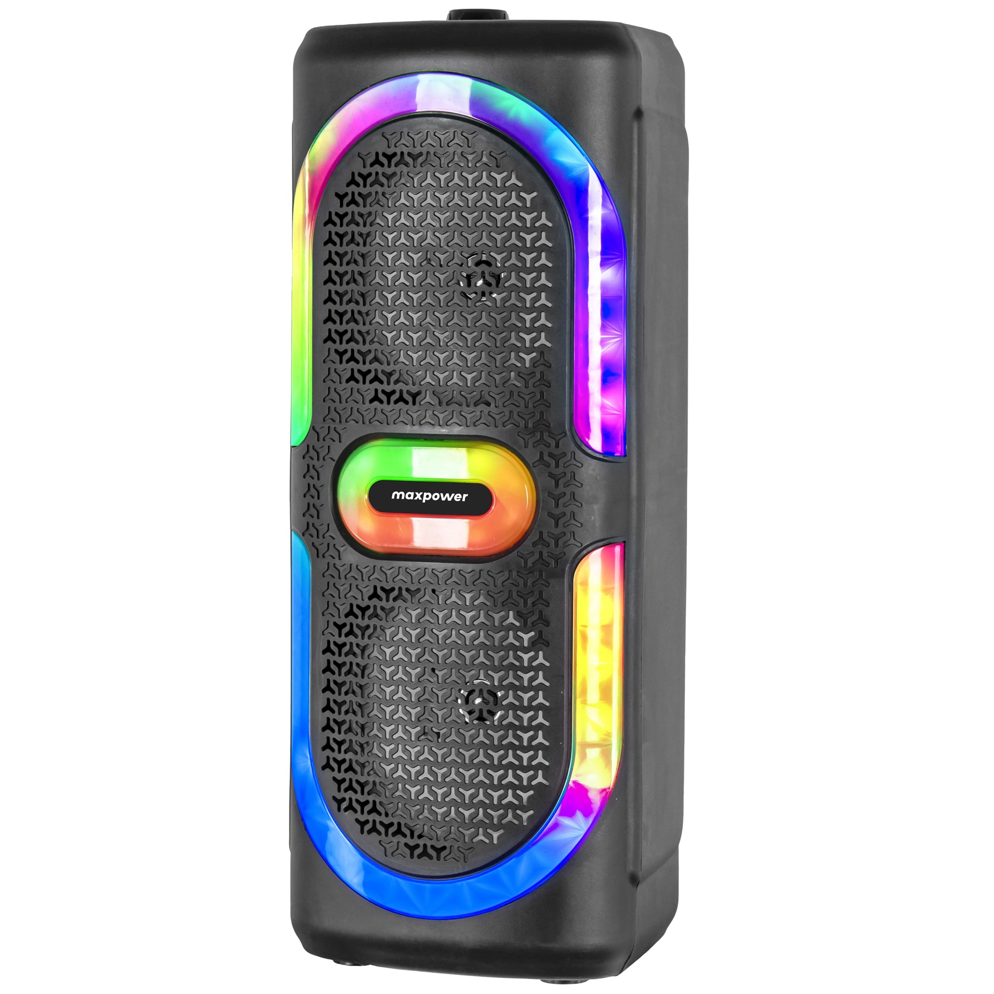 Max Power MPD6D 6.5" Bluetooth Karaoke Speaker, LEDs, Dual Woofers & Microphone - VMInnovations