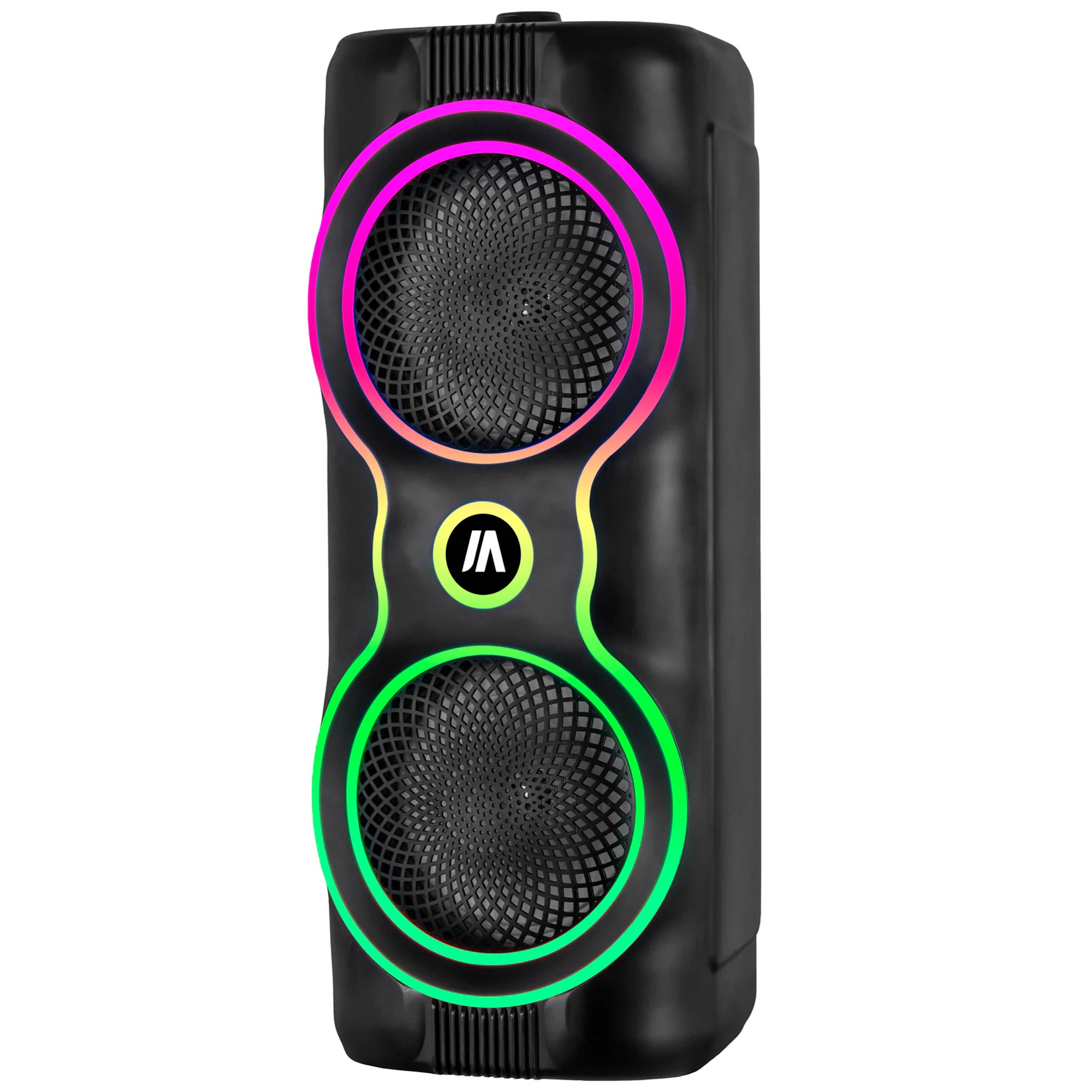 Max Power MPD6M 6.5" Bluetooth Karaoke Speaker, LEDs, Dual Woofers & Microphone - VMInnovations