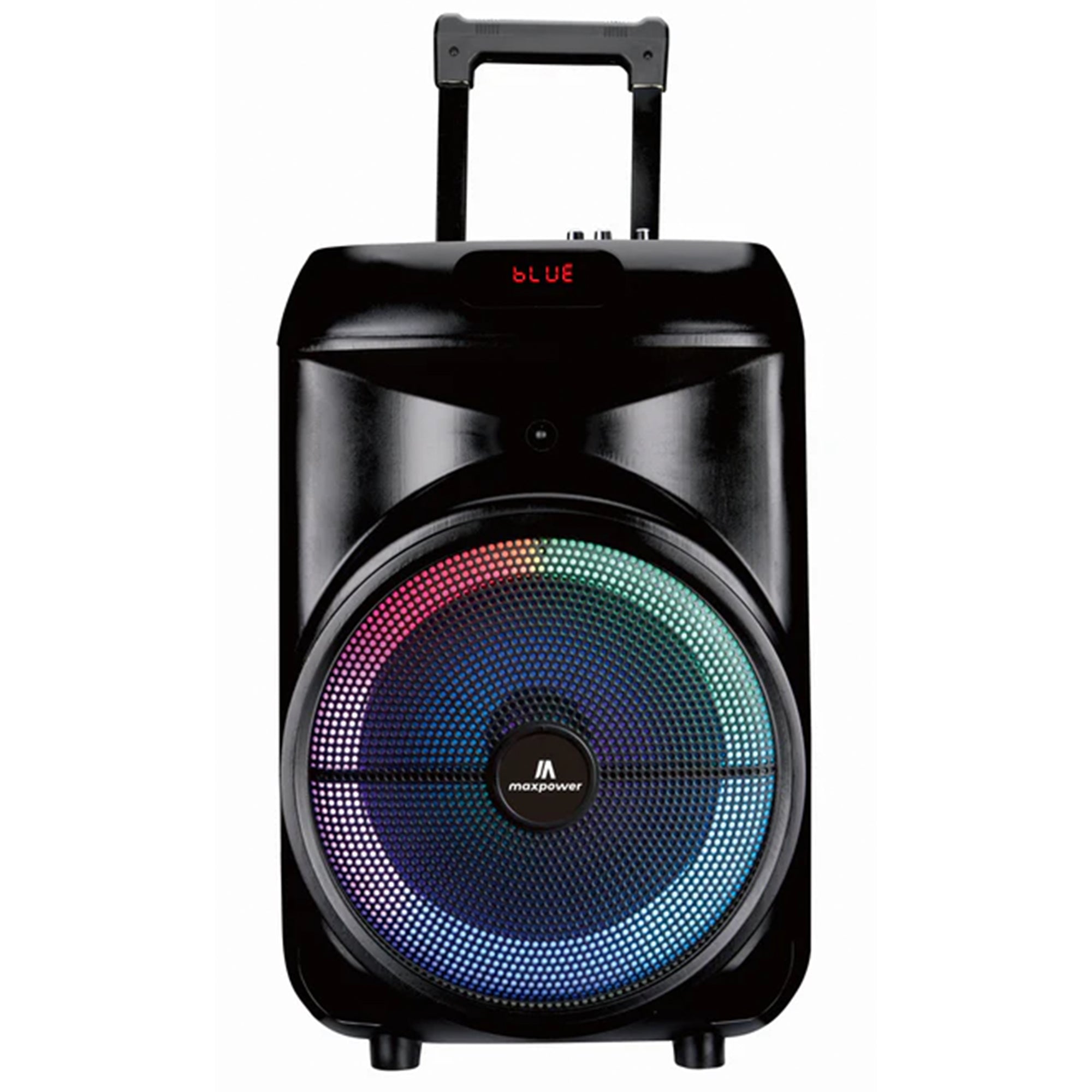 Max Power Rumble 12 Karaoke Bluetooth Trolley Speaker with Adjustable DJ Stand - VMInnovations
