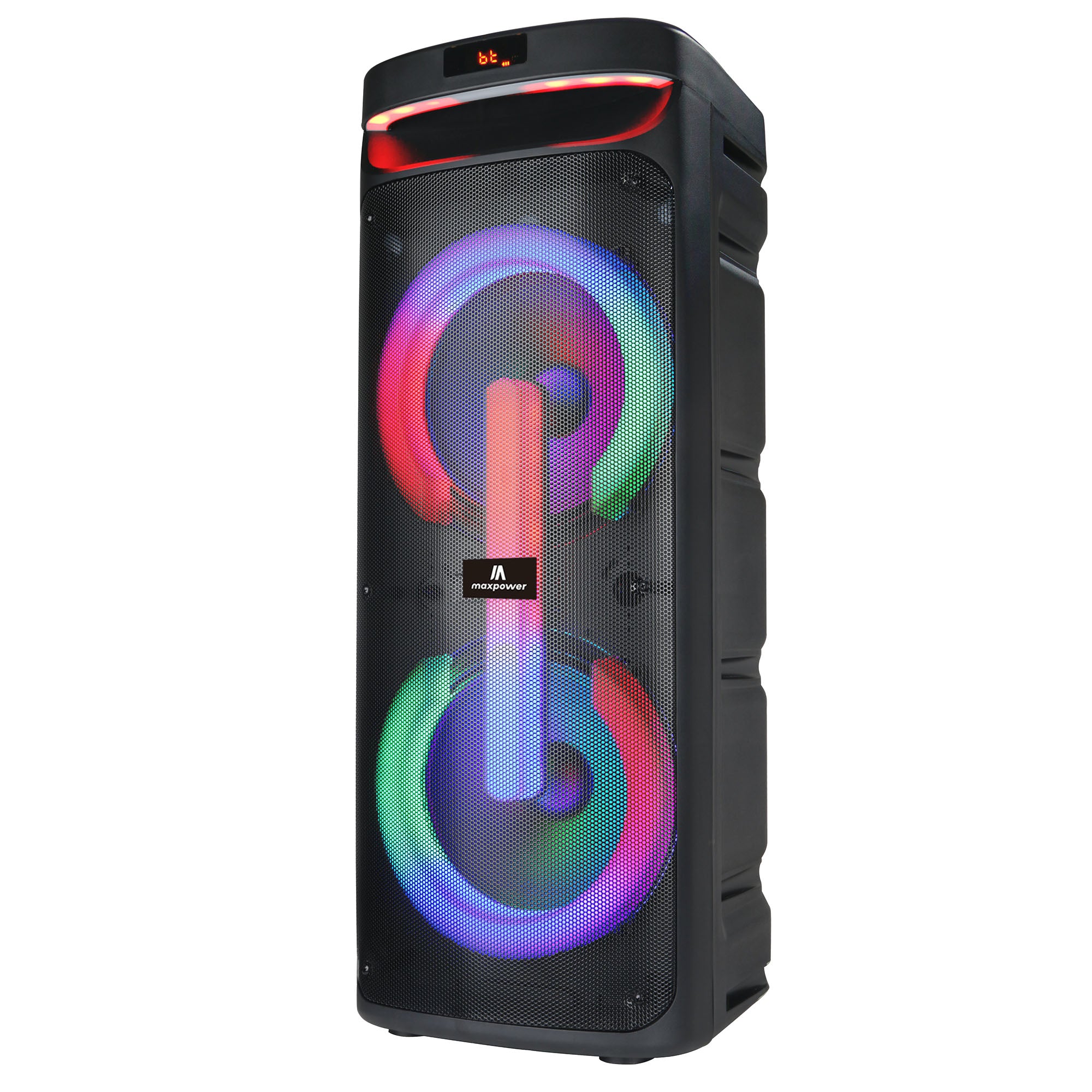 Max Powe MPD1010-PARTY BOX DJ Speaker, Portable Sound System with Bluetooth - VMInnovations