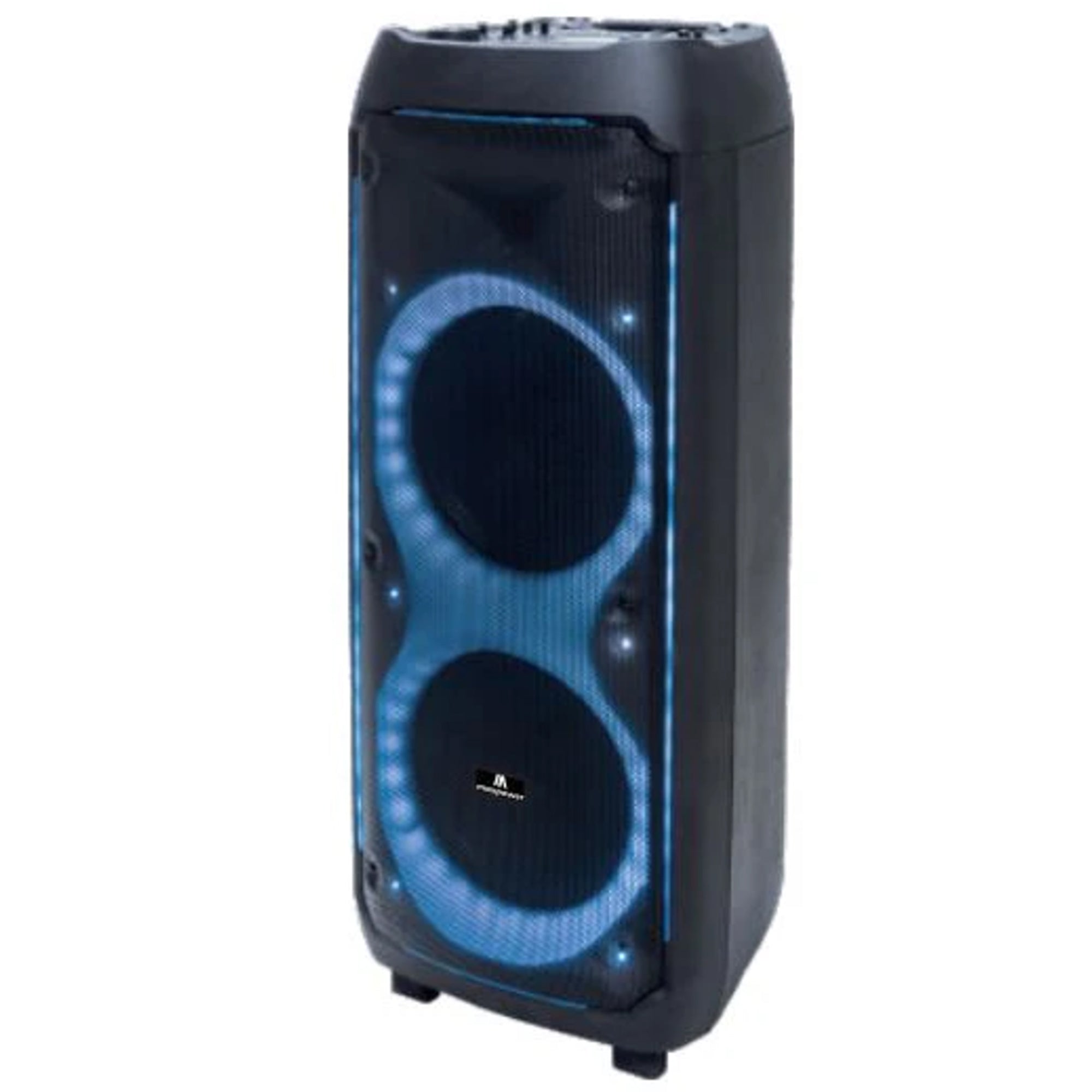 Max Power Thunder X-Bass Portable Party Speaker, Dual 10-Inch Woofers, Bluetooth - VMInnovations