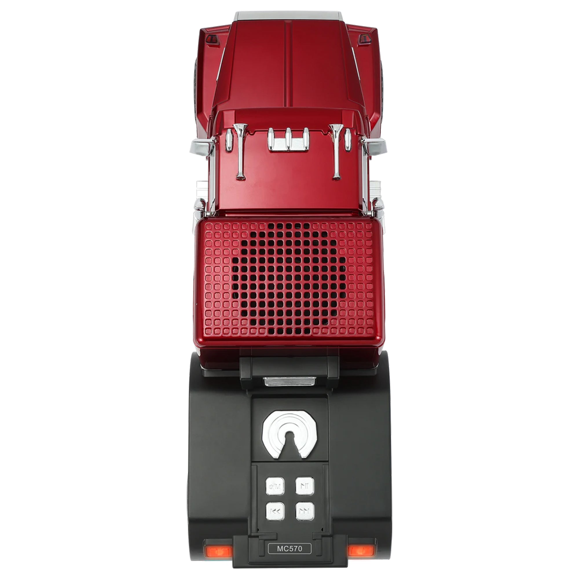 Max Power Semi Truck Bluetooth Speaker, Wireless Big Rig Vehicle Stereo, Black - VMInnovations