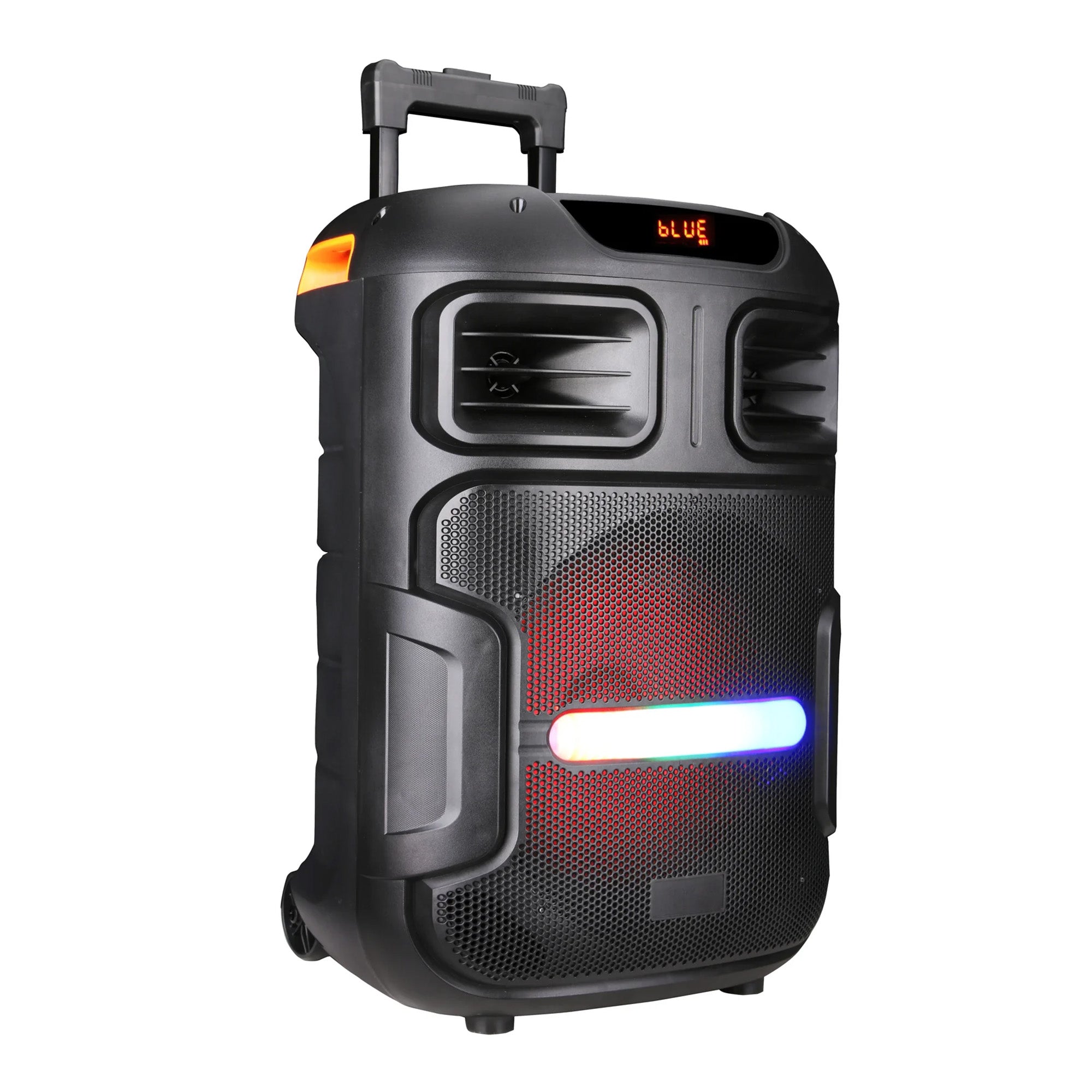 Max Power MPD592 Omnia 12" Portable Karaoke DJ Speaker with Microphone & Wheels - VMInnovations