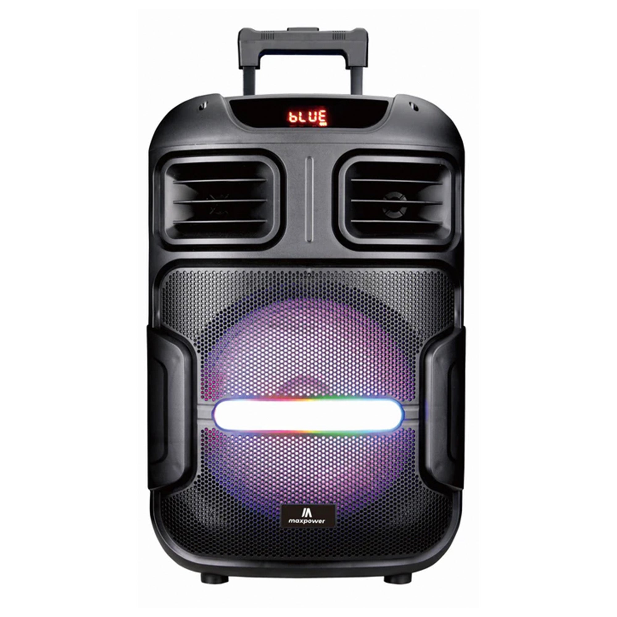 Max Power MPD592 Omnia 12" Portable Karaoke DJ Speaker with Microphone & Wheels - VMInnovations
