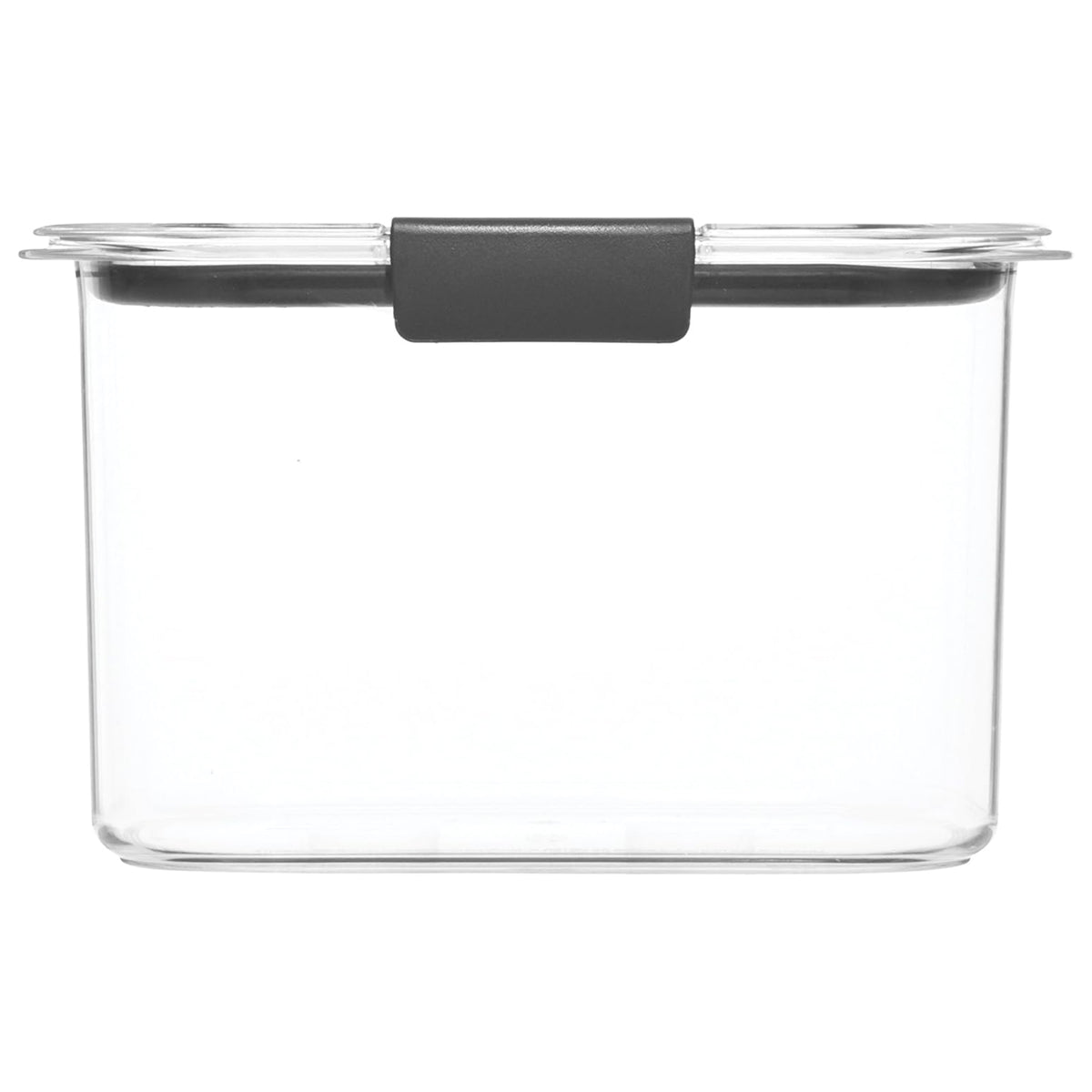 Rubbermaid Brilliance Pantry Airtight and BPA Free Food Storage Container, 7.8 Cup, Gray