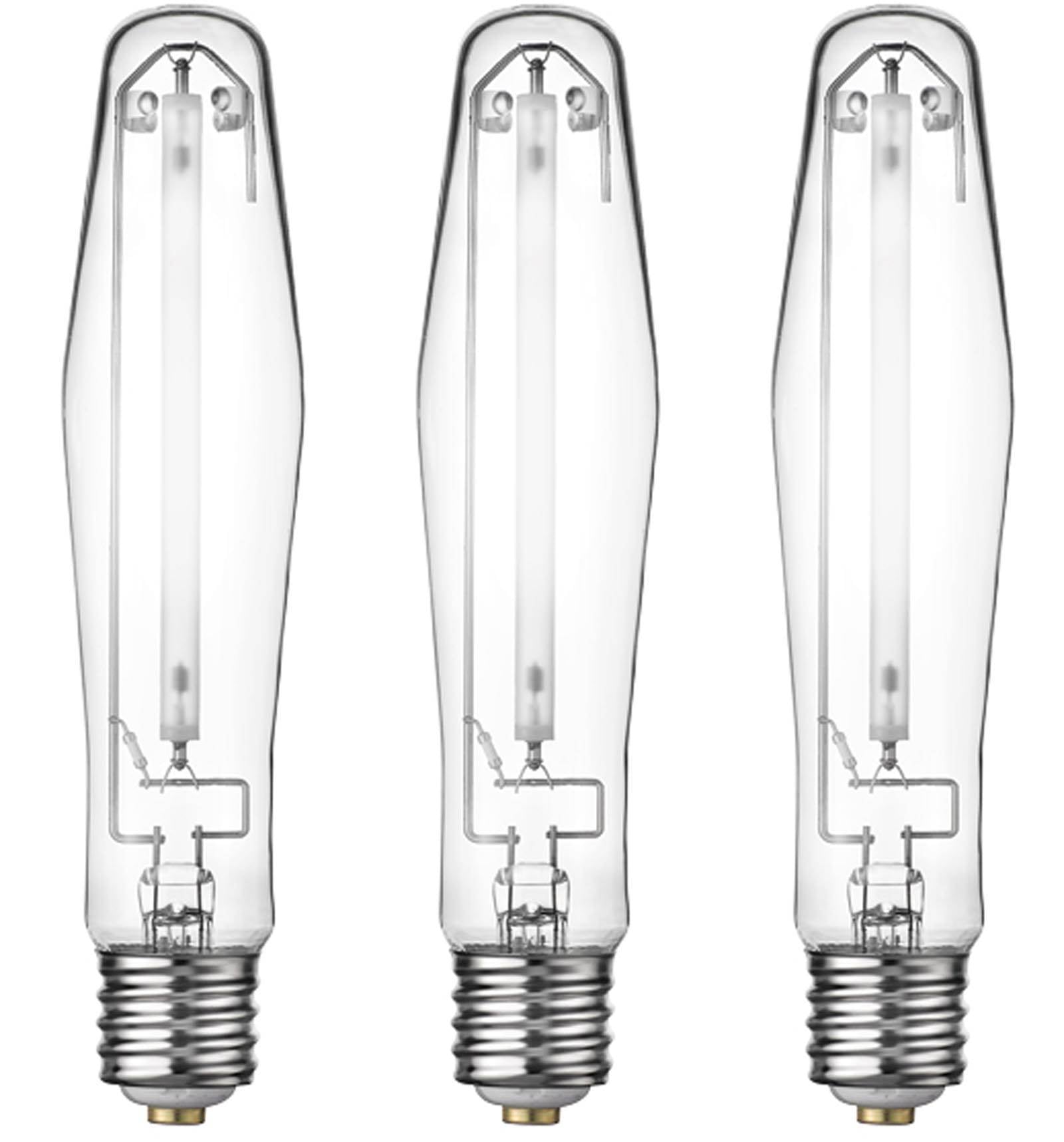 (3) Eye Hortilux 600W Super HPS Hydroponics Enhanced Spectrum Grow Light Bulbs