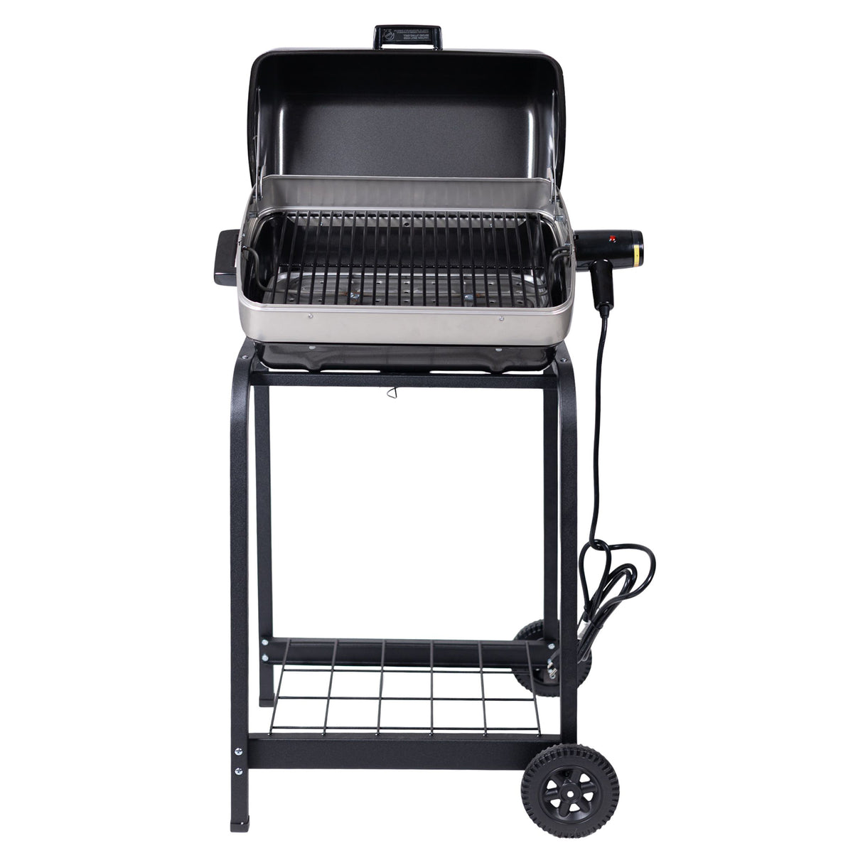 Americana Grills 3-Zone Cart Electric Grill, Outdoor Rolling Cart, Graphite - VMInnovations