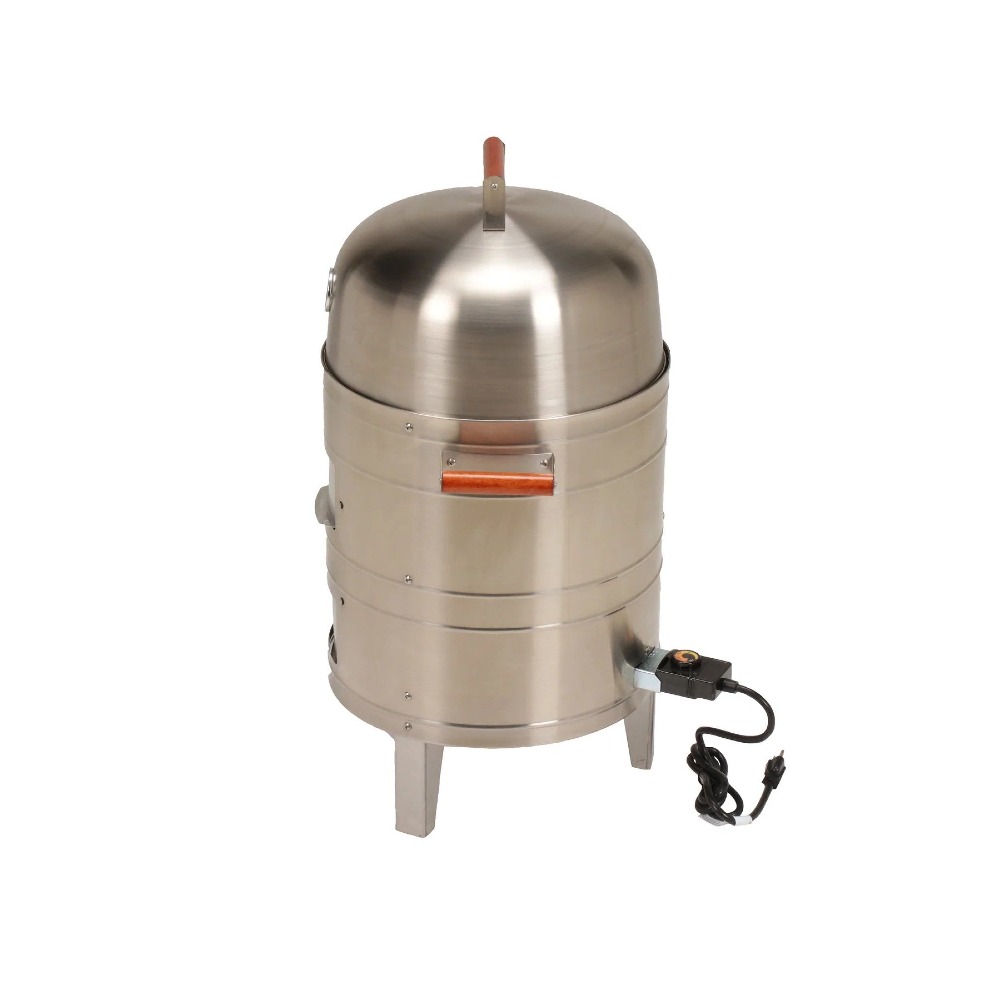 Americana Stainless Steel Electric Water Smoker, 1500W Vertical Outdoor BBQ