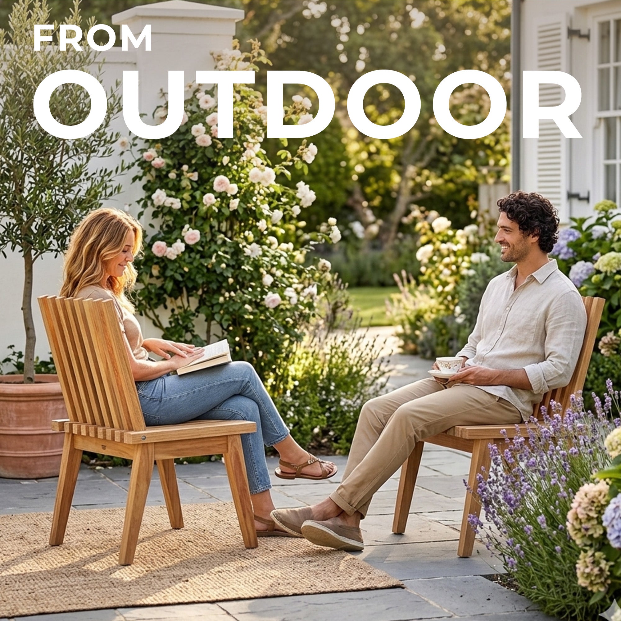 Melino 20 Inch 3-in-1 Convertible Acacia Wood Bench for Indoors and Outdoors - VMInnovations