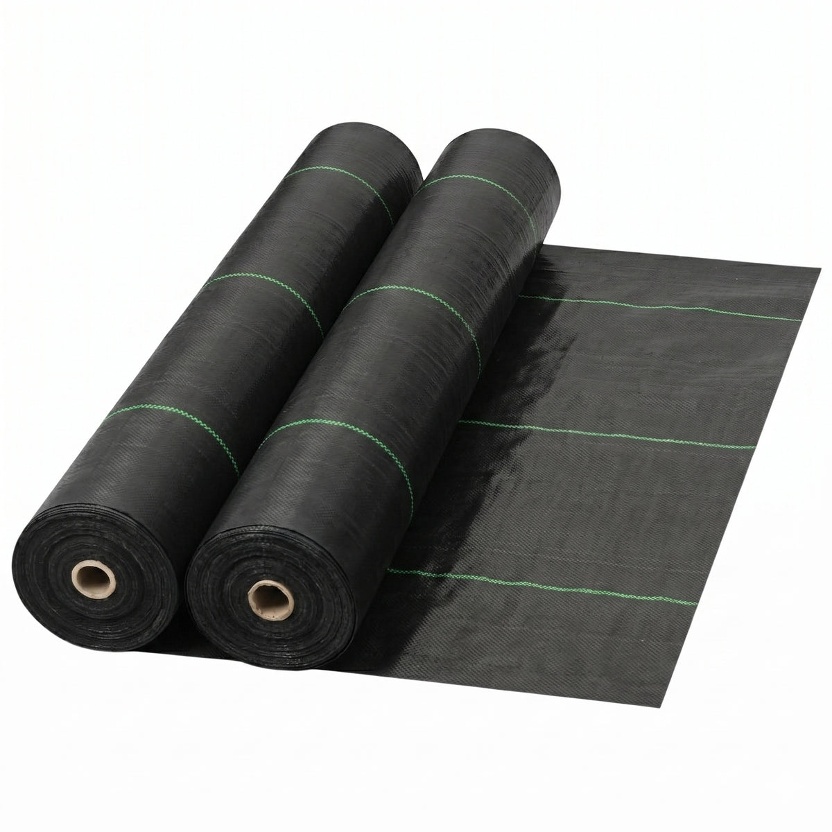 DeWitt 2 Pack Earthmat Woven 4' x 300' Ground Cover, Weed Control Garden Mat