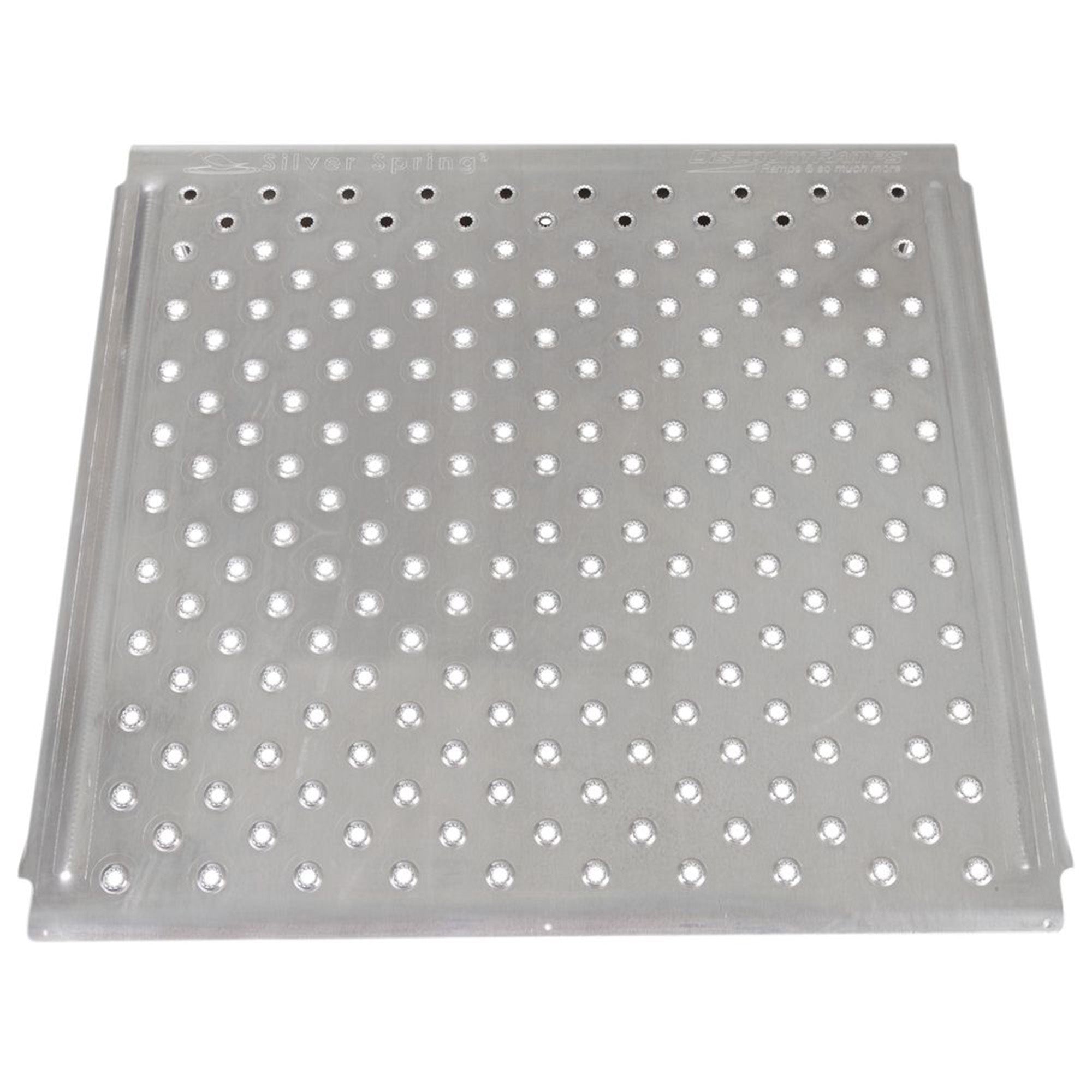 Silver Spring 24In Adjustable Aluminum Wheelchair Door Threshold Ramp (Open Box)