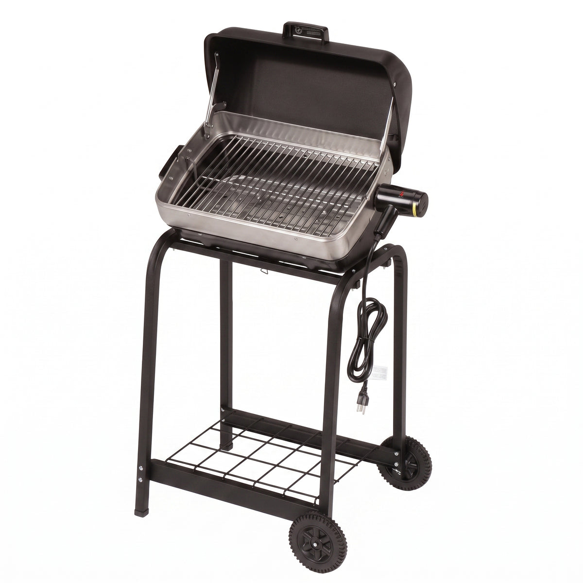 Americana Grills 3-Zone Cart Electric Grill, Outdoor Rolling Cart, Graphite - VMInnovations