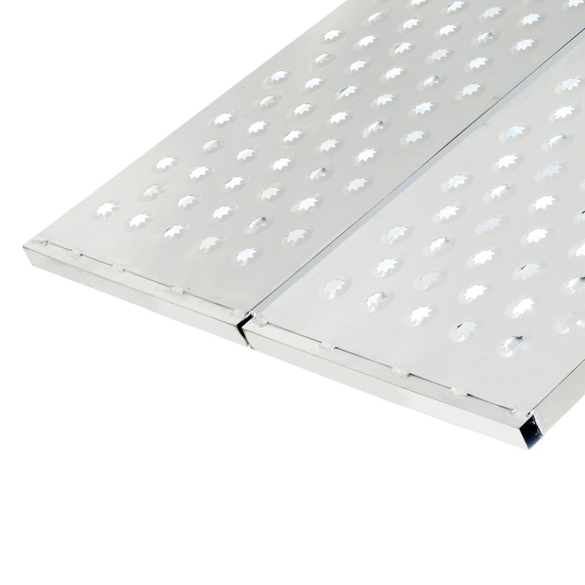 Black Widow 61.25" x 44" Aluminum Folding ATV Ramp, 1500 Lb Truck Loading Ramp - VMInnovations