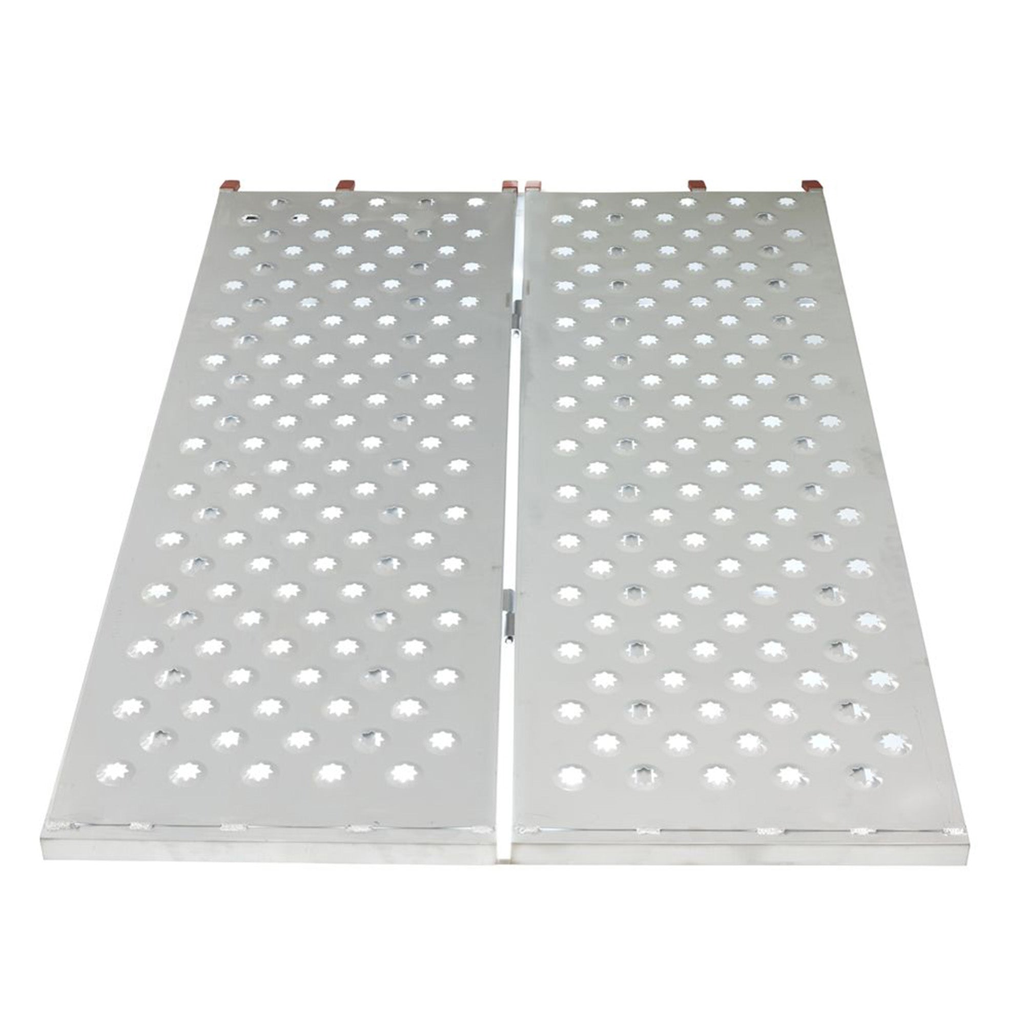 Black Widow 61.25" x 44" Aluminum Folding ATV Ramp, 1500 Lb Truck Loading Ramp - VMInnovations