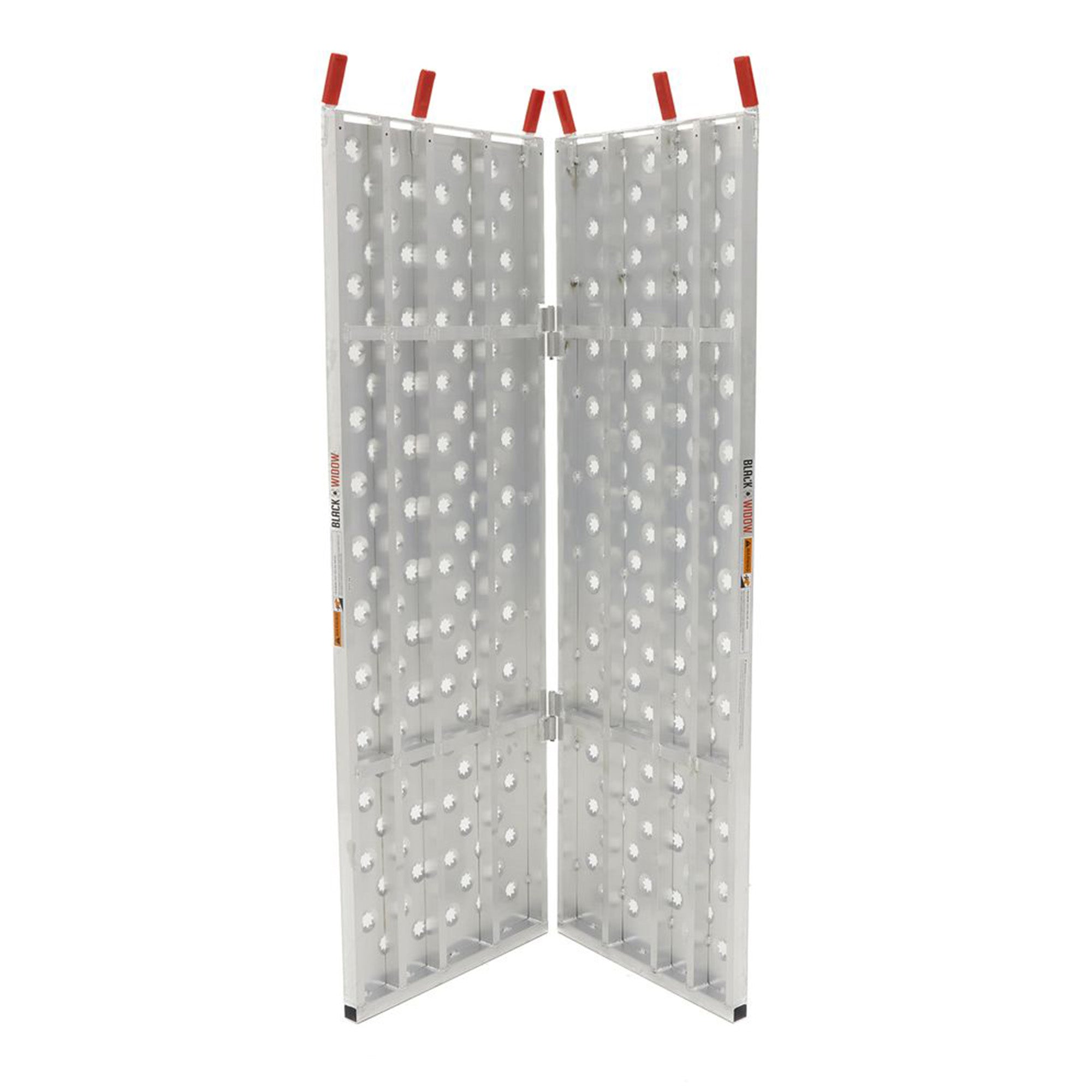 Black Widow 61.25" x 44" Aluminum Folding ATV Ramp, 1500 Lb Truck Loading Ramp - VMInnovations