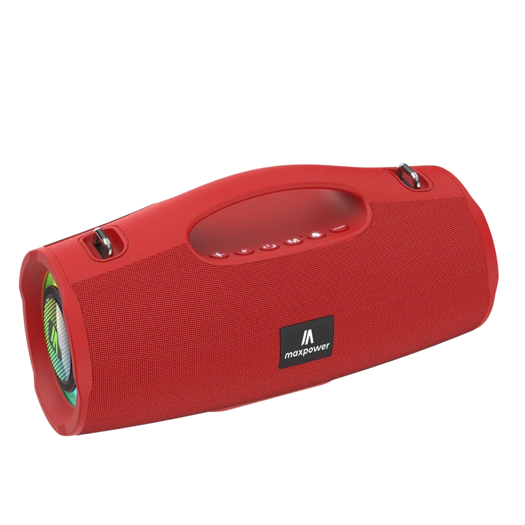 Max Power MPD437 Ultra Pro M2 Portable and Rechargeable Bluetooth Speaker, Red